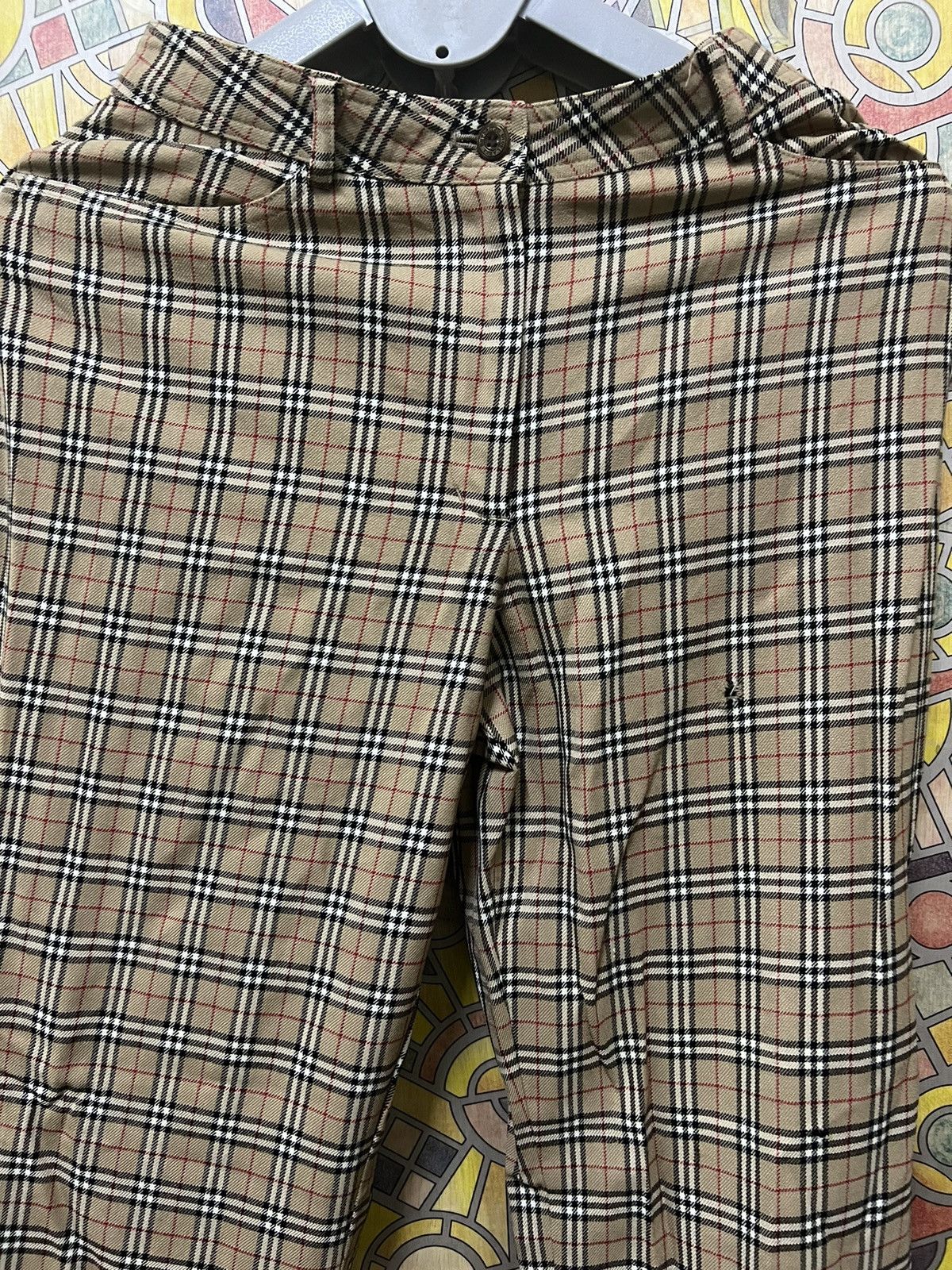 Burberry × Designer PANTS BURBERRY x NOVA CHEAK. Size 26" / US 2 / IT 38 - 19 Thumbnail