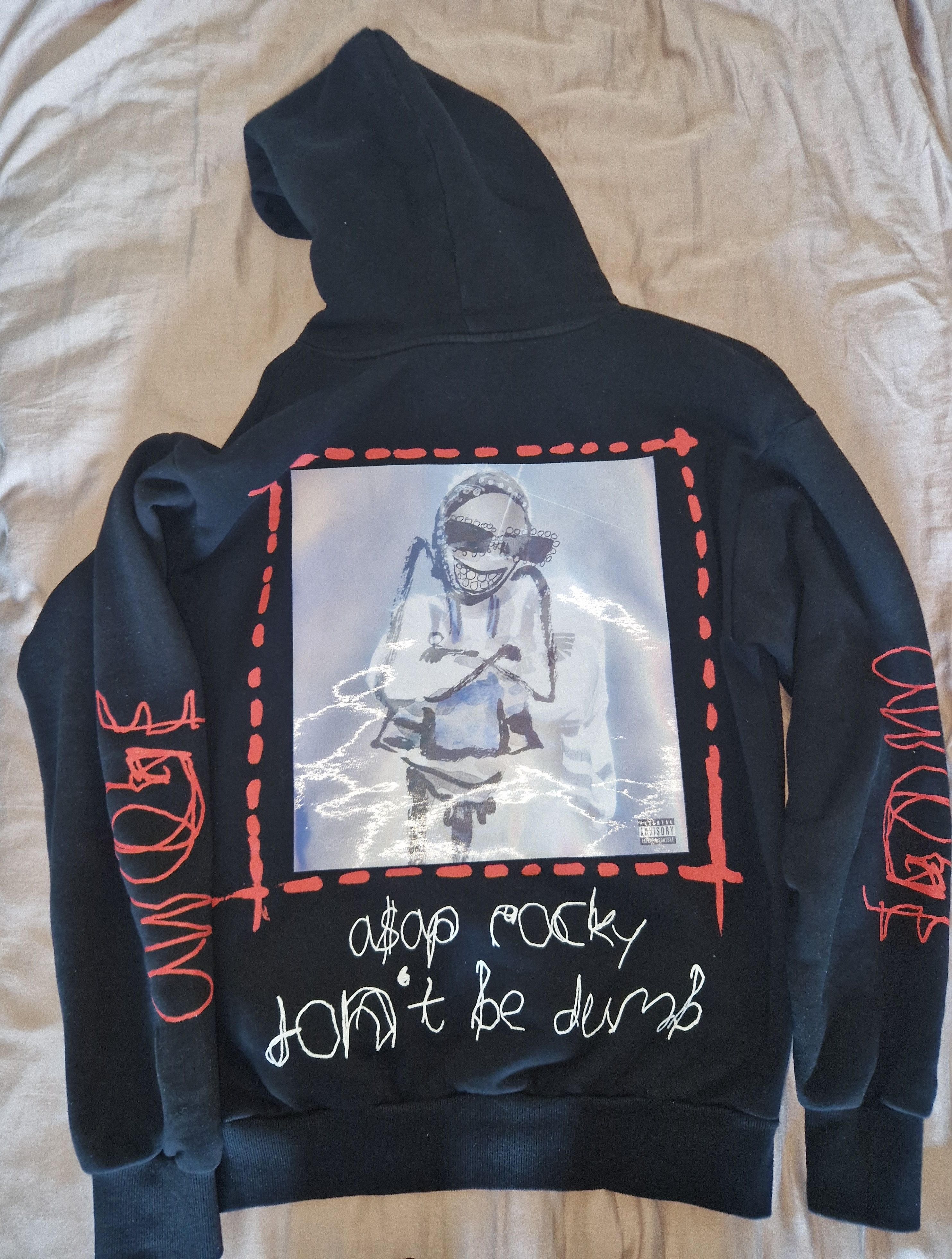 AWGE A$AP Rocky don't be dumb Rugahand Hoodie CD Box Set Medium Size US M / EU 48-50 / 2 - 3 Thumbnail