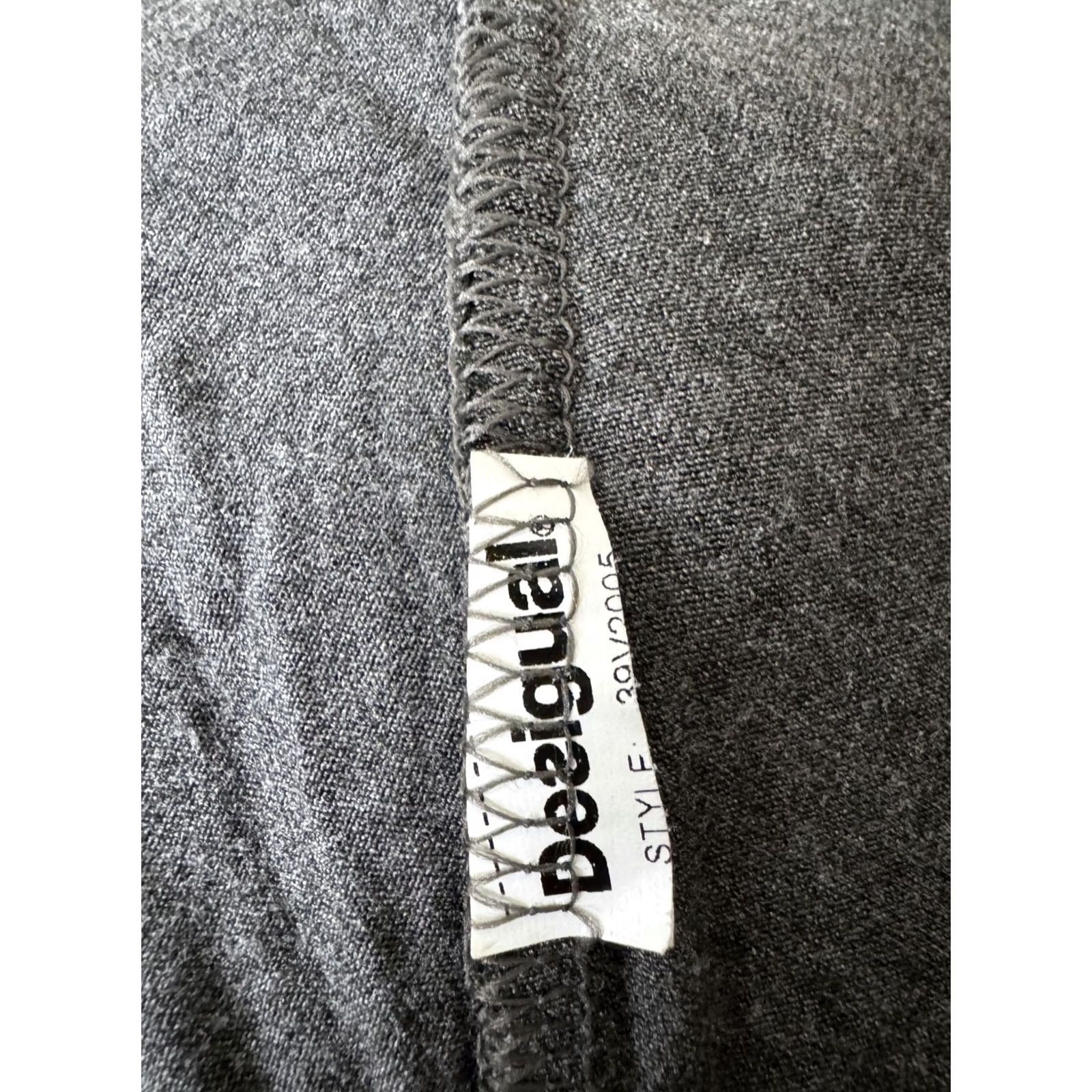 Desigual Desigual Dress Grey A-Line Womens L Knee Length Desigual Dress Grey A-Line Womens L Knee Length Size L / US 10 / IT 46 - 5 Thumbnail
