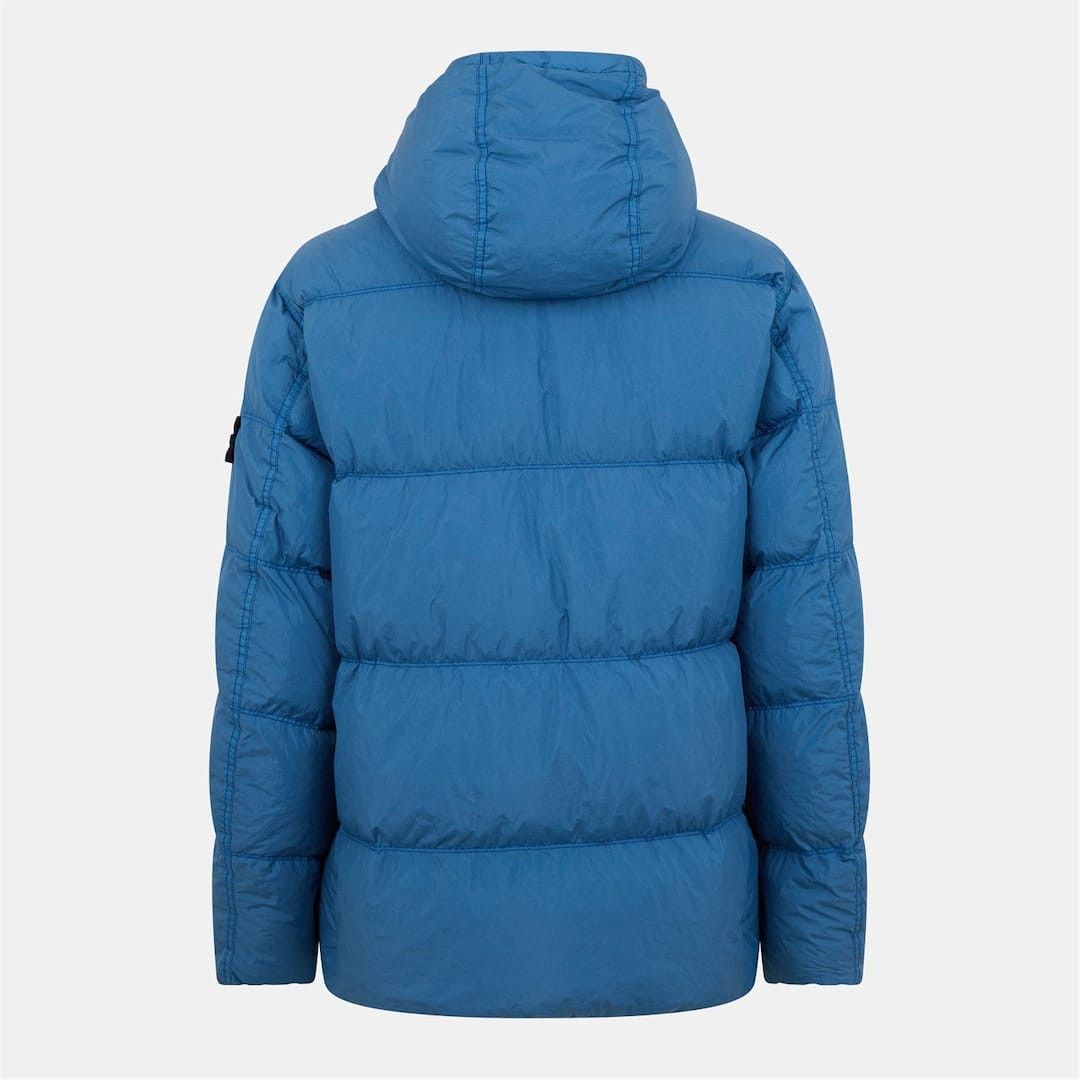 Stone Island o1g2r1mq0526 Crinkle Water Resistant Windproof Down Parka Size US M / EU 48-50 / 2 - 2 Thumbnail