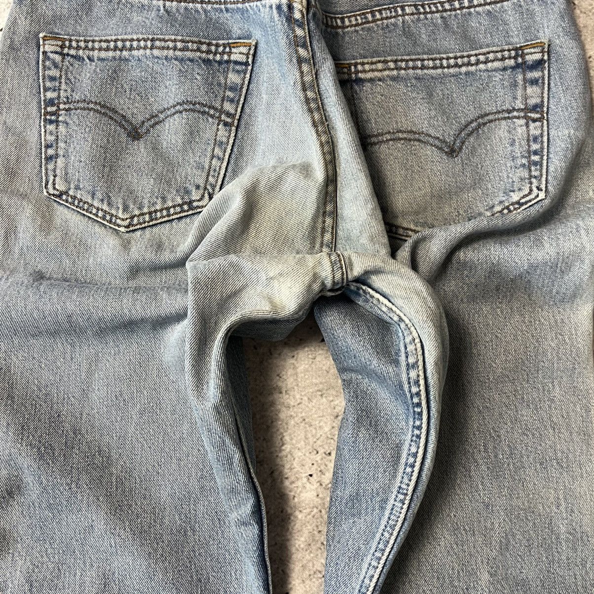 Levi's × Vintage Vintage Levis 34x32 washed baby blue 90s Size US 34 / EU 50 - 5 Thumbnail
