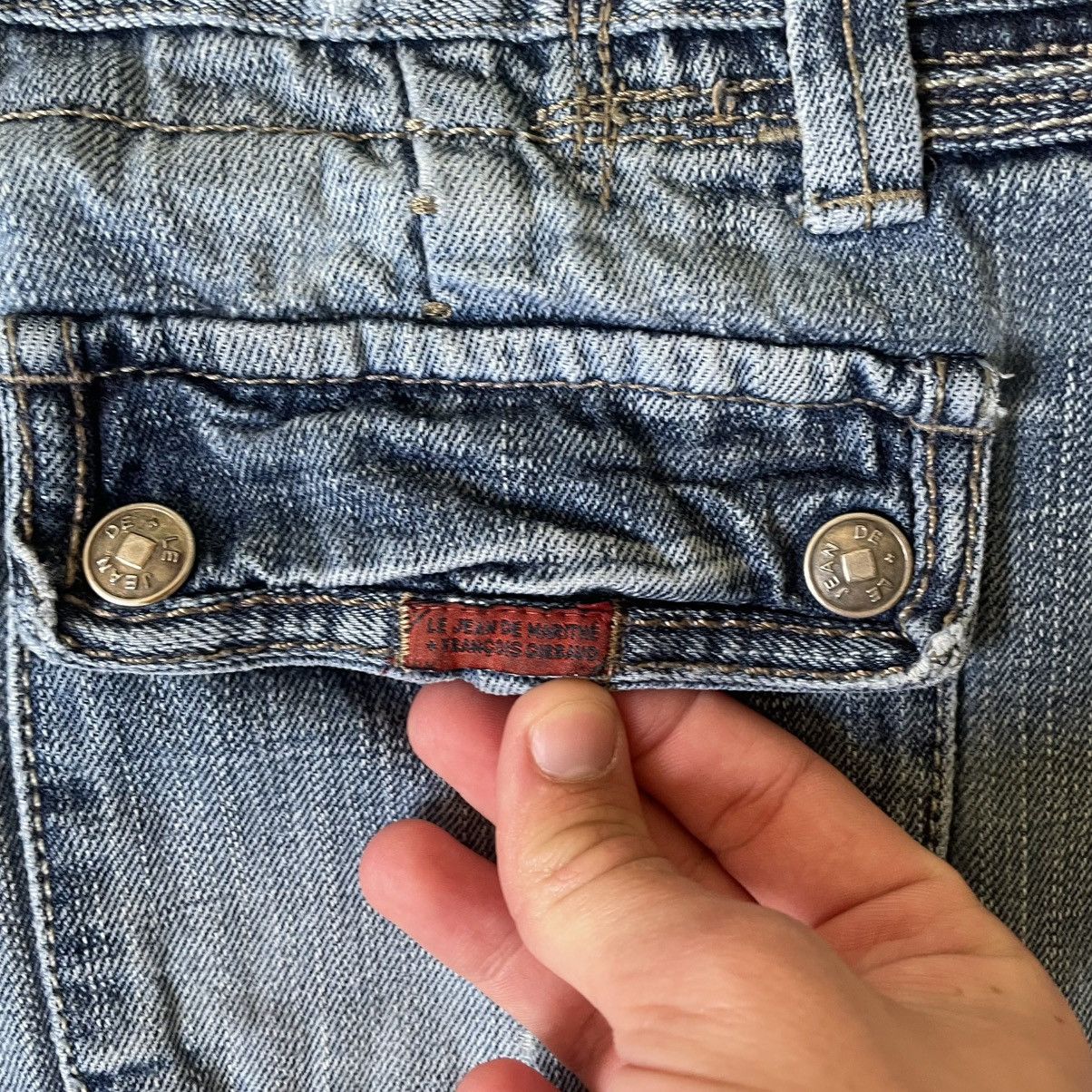 Marithe + Francois Girbaud Vintage Avant Grade Marithe Francois Girbaud Jeans Size 34" / US 12 / IT 48 - 5 Thumbnail
