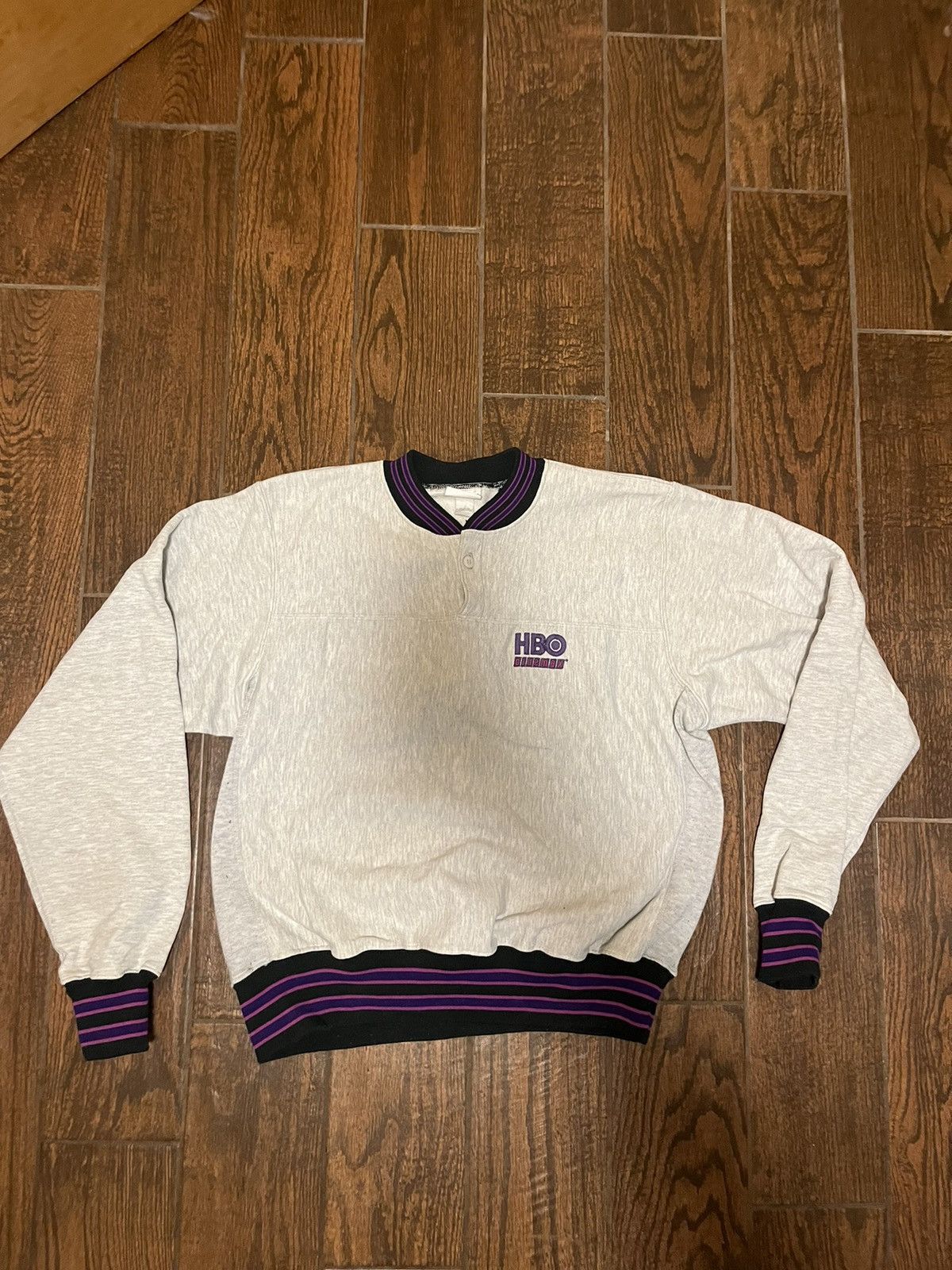 Vintage Vintage HBO Max Sweater Size US XL / EU 56 / 4 - 1 Thumbnail