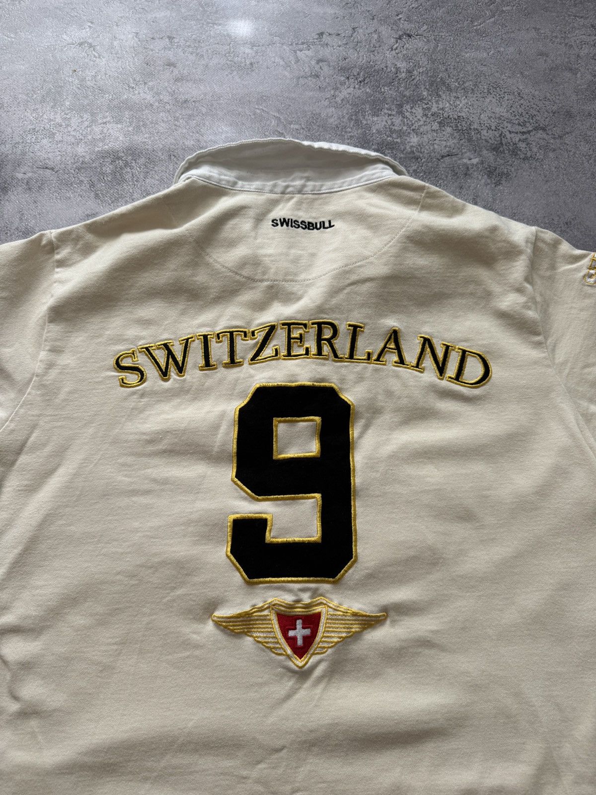 Other Vintage Rugby Switzerland jersey size M big logo Size US M / EU 48-50 / 2 - 10 Thumbnail