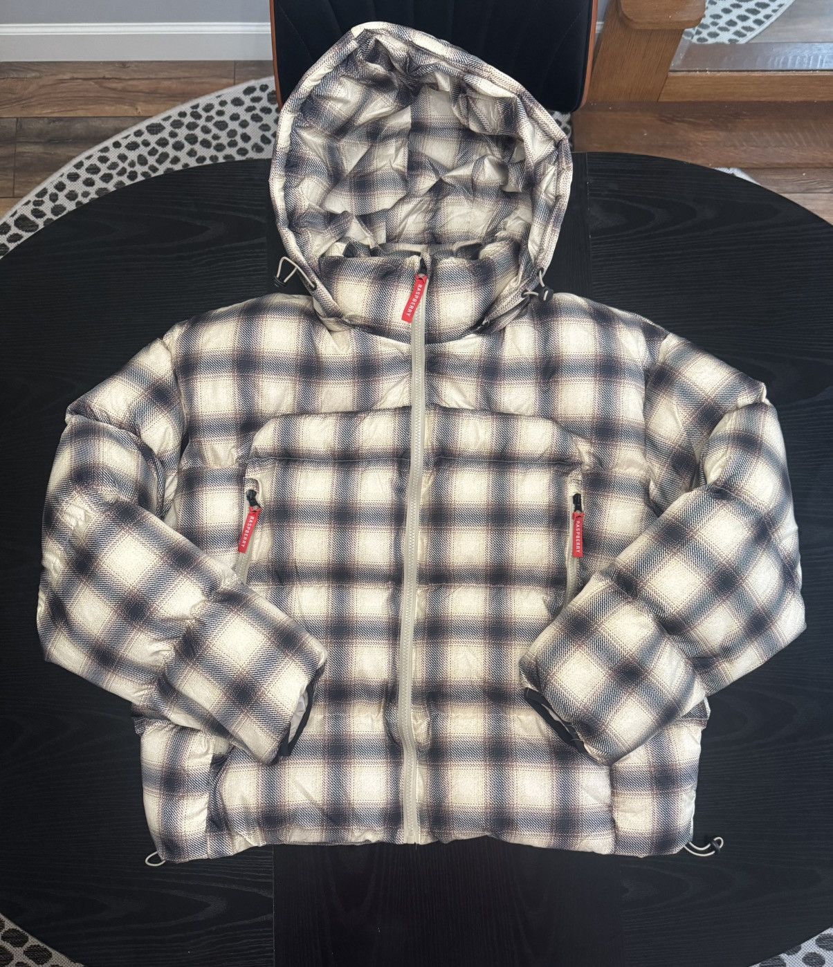 The GV Gallery The Gv Gallery Plaid Puffer Jacket Size US S / EU 44-46 / 1 - 2 Thumbnail