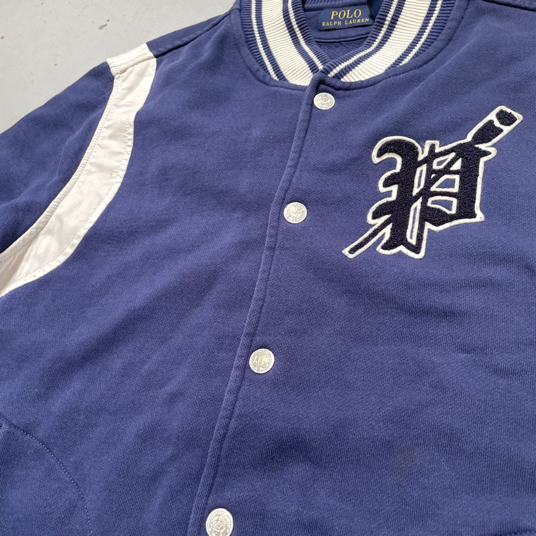 Polo Ralph Lauren Polo Ralph Lauren Vintage Style Crew Baseball Jacket RLPC Varsity Letterman XL Size US XL / EU 56 / 4 - 3 Thumbnail