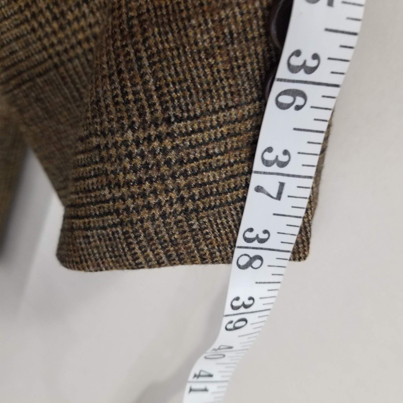 Brooks Brothers Brooks Brothers 48 Brown Loro Piana Rain System Sport Coat Size 48R - 12 Thumbnail