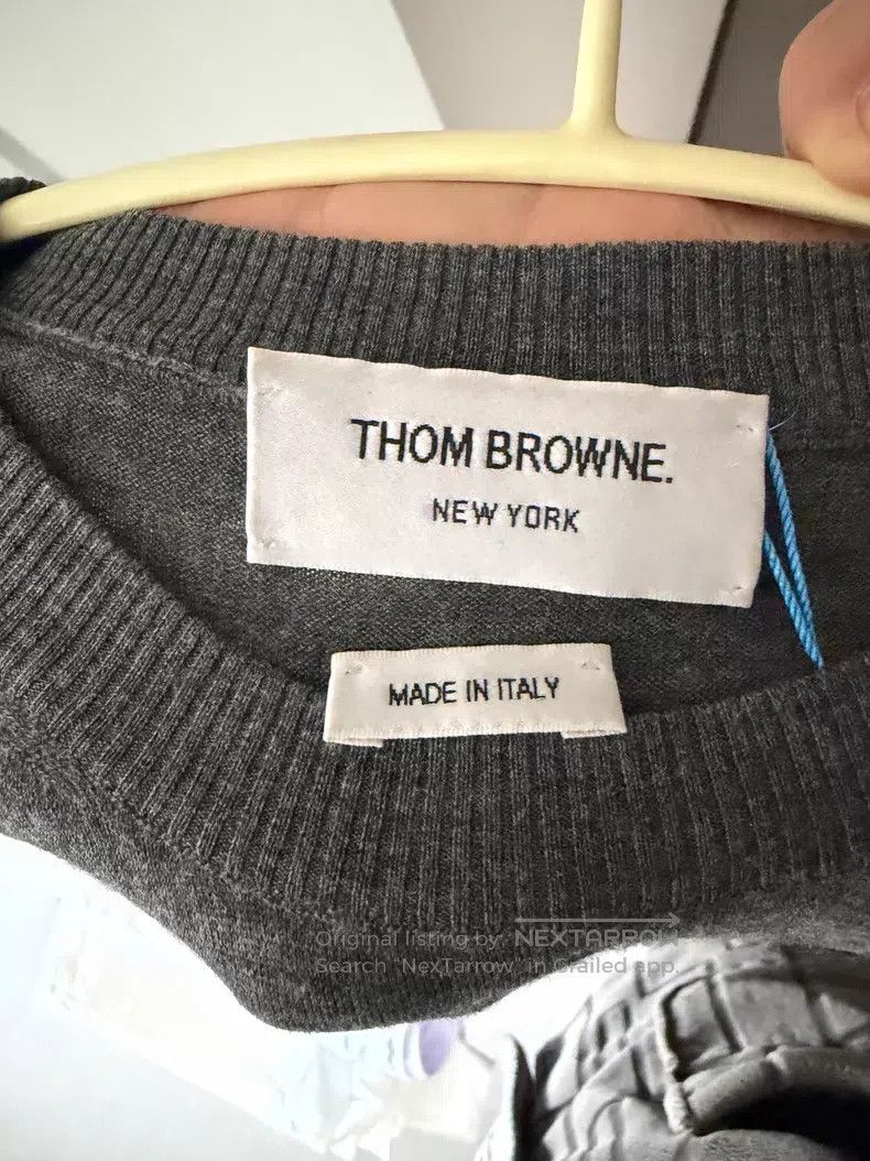 Thom Browne Thom Browne Wool Knit Sweater Size US L / EU 52-54 / 3 - 3 Thumbnail