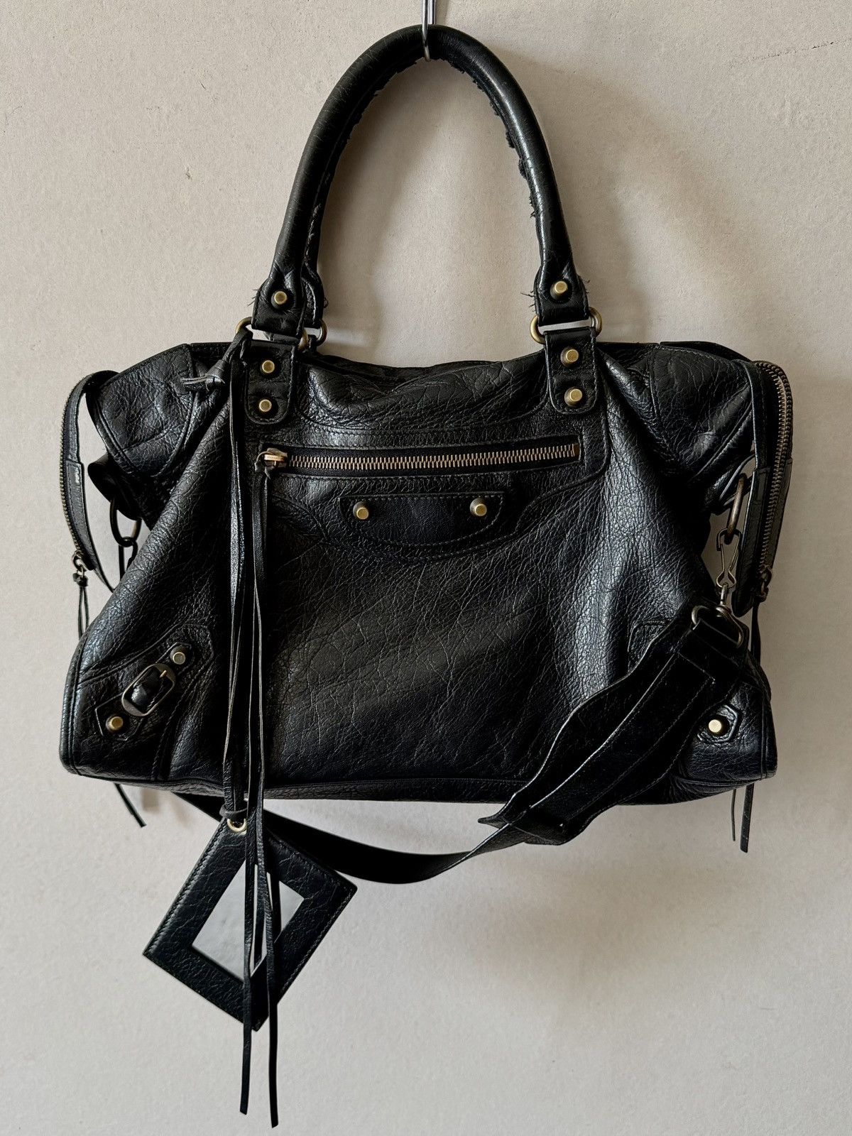 Balenciaga Balenciaga - 2000’s - Classic Motorcycle City - Lambskin Bag Size ONE SIZE - 21 Thumbnail