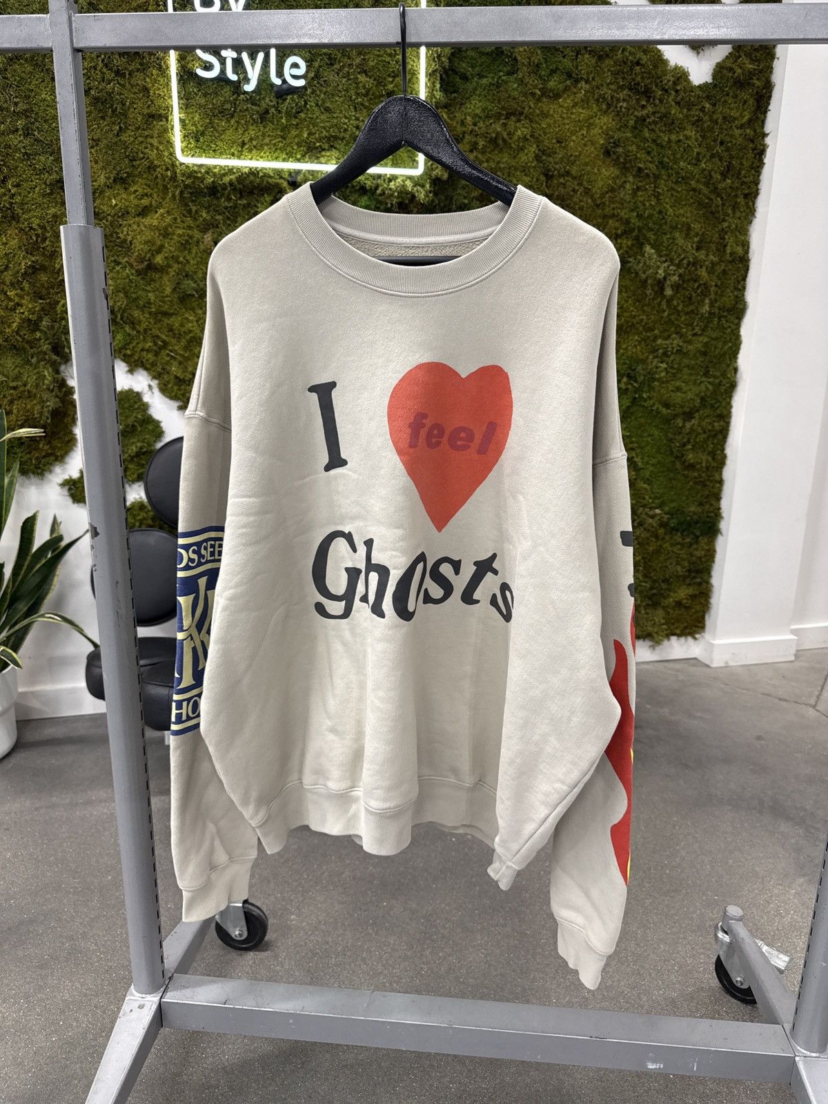 Cactus Plant Flea Market × Kanye West CPFM Kids See Ghosts FREEEE Crewneck Sweatshirt Ghost Size US XXL / EU 58 / 5 - 1 Thumbnail