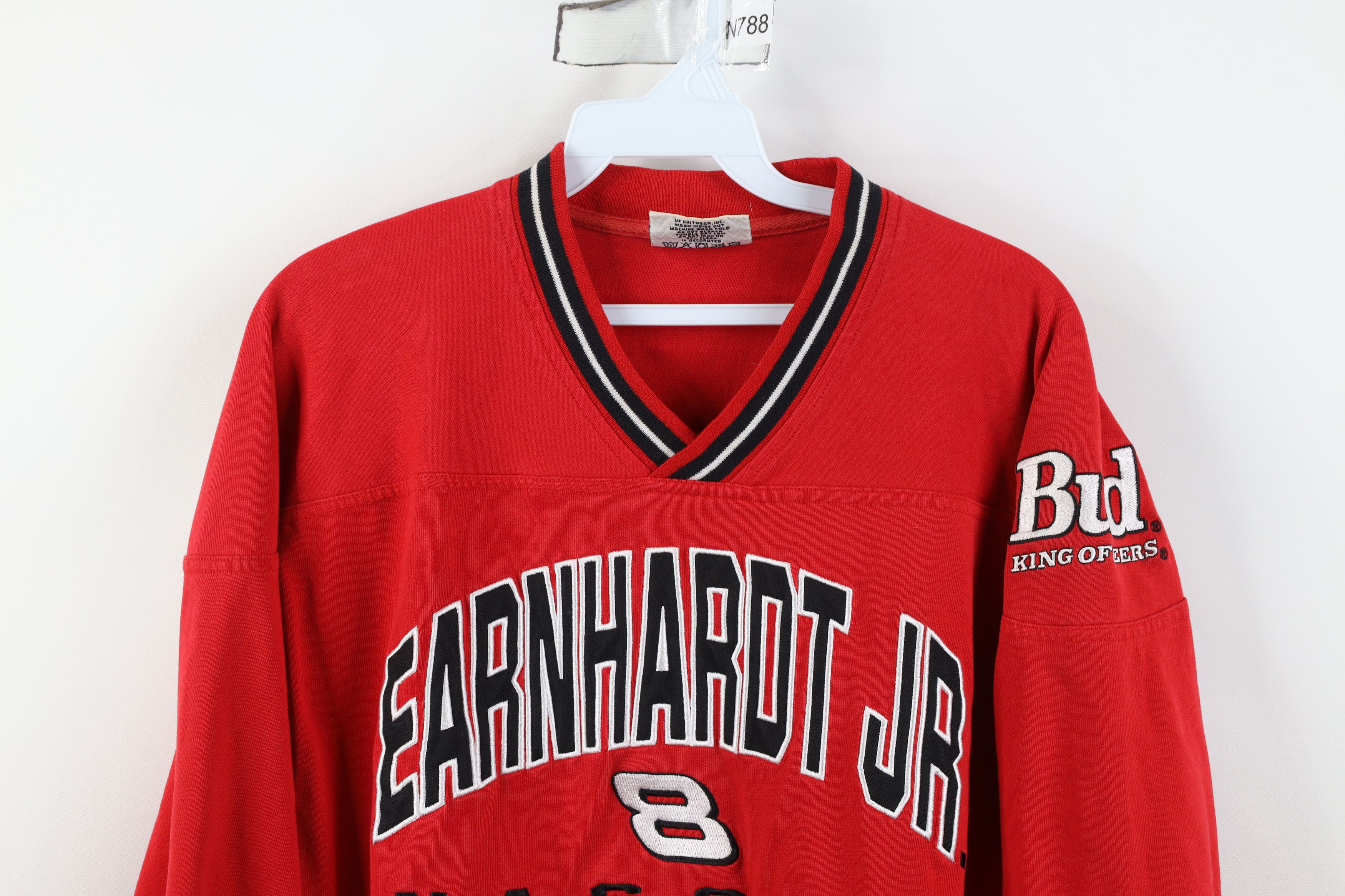 Vintage Vintage NASCAR Dale Earnhardt Jr Jersey Long Sleeve T-Shirt Size US L / EU 52-54 / 3 - 2 Thumbnail