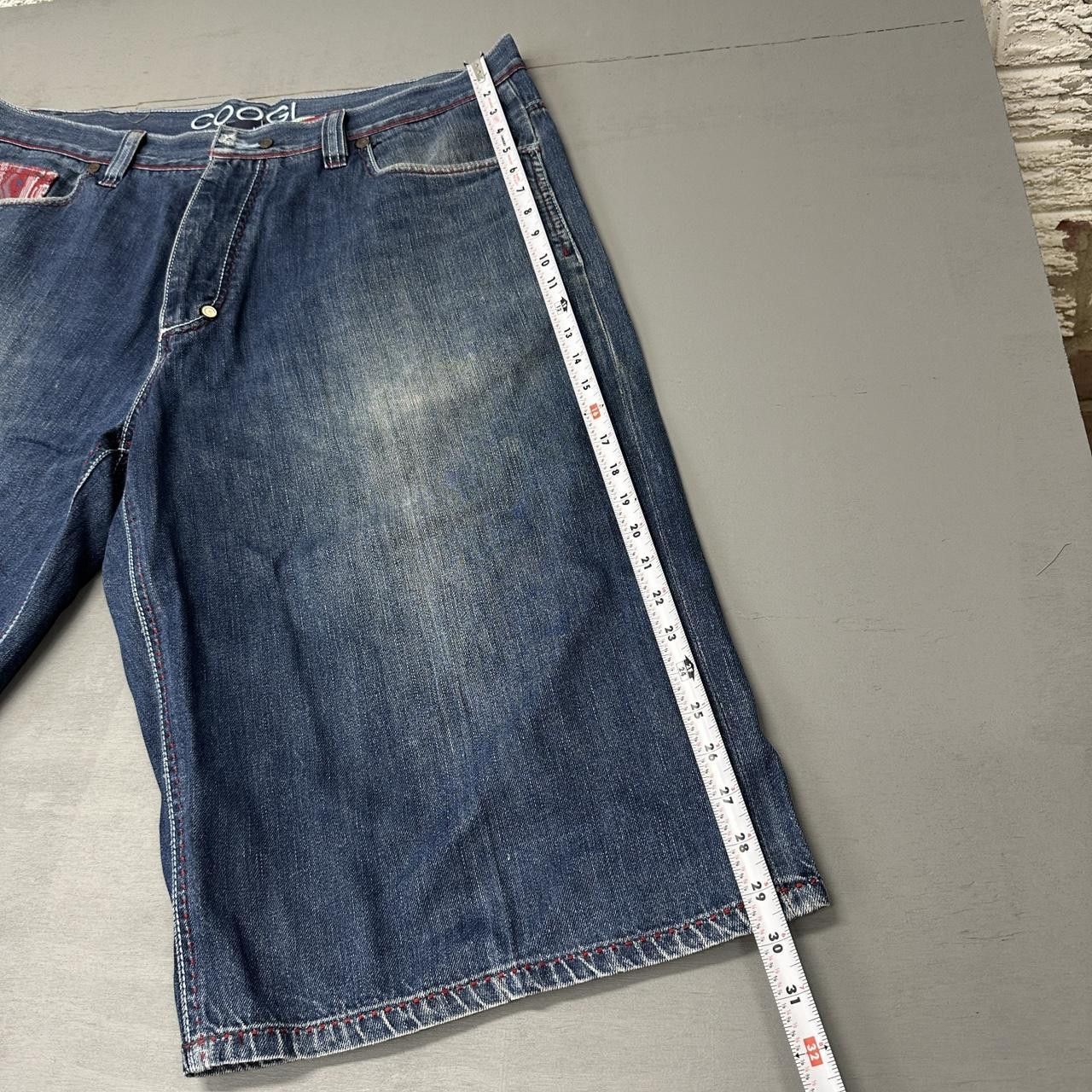Coogi Y2K Coogi Sweater Baggy Embroidered Jean Shorts Size 40 Size US 40 / EU 56 - 3 Thumbnail