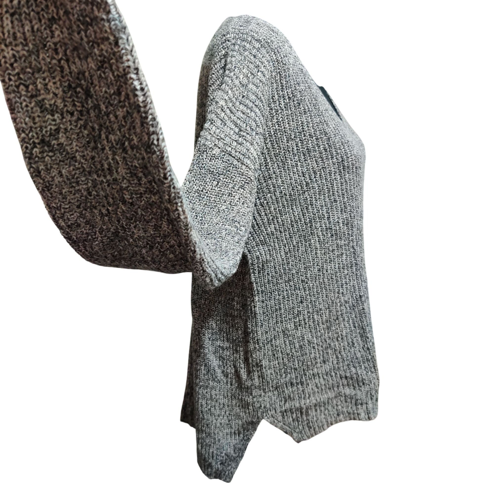 Michael Stars Michael Stars women high low chunky knit sweater cotton marl Size M / US 6-8 / IT 42-44 - 9 Thumbnail
