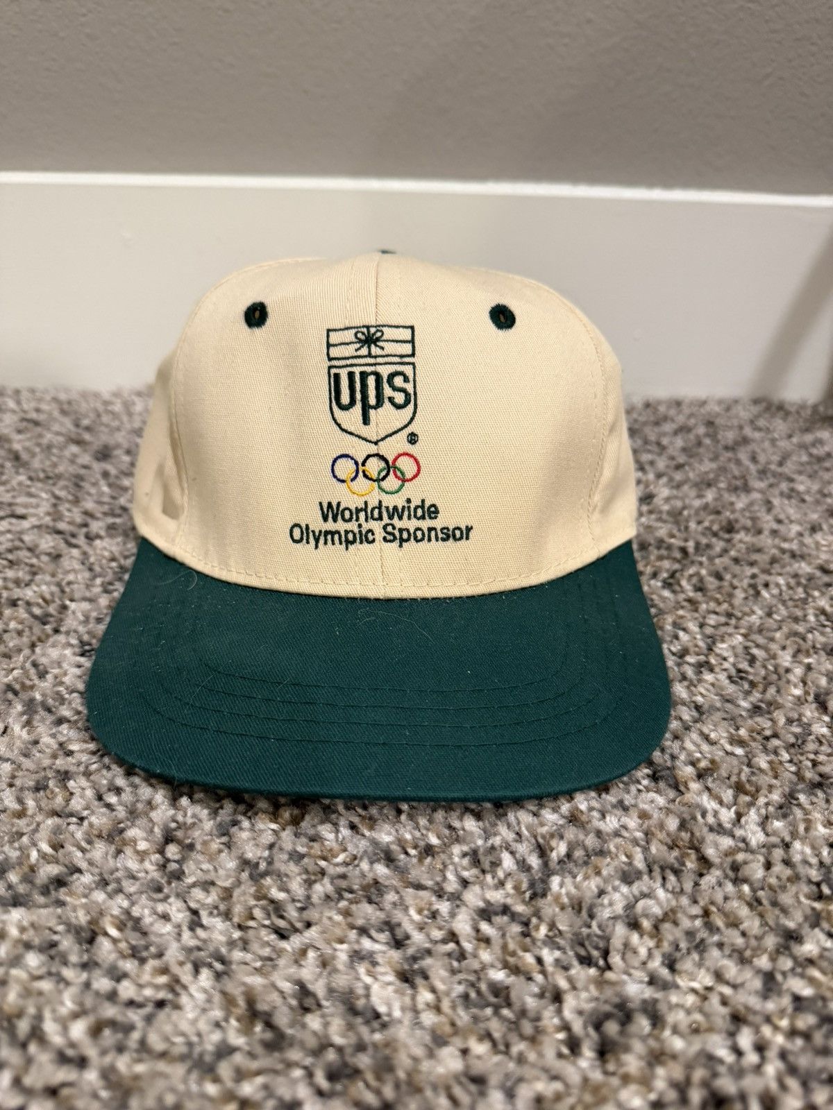Other Vintage Olympics hat UPS Olympics USA retro cap leather Size ONE SIZE - 1 Thumbnail