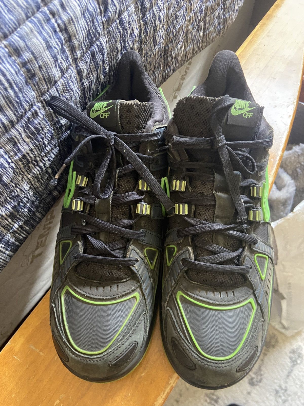 Nike Size 10-Nike Air Rubber Dunk x Off-White Green Strike Size US 10 / EU 43 - 4 Thumbnail