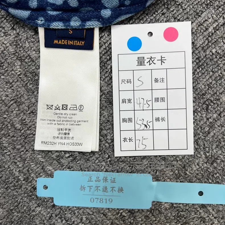 Louis Vuitton Louis Vuitton Yayoi Kusama Co-Branded Denim Polka-Dot Casu Size US S / EU 44-46 / 1 - 7 Thumbnail