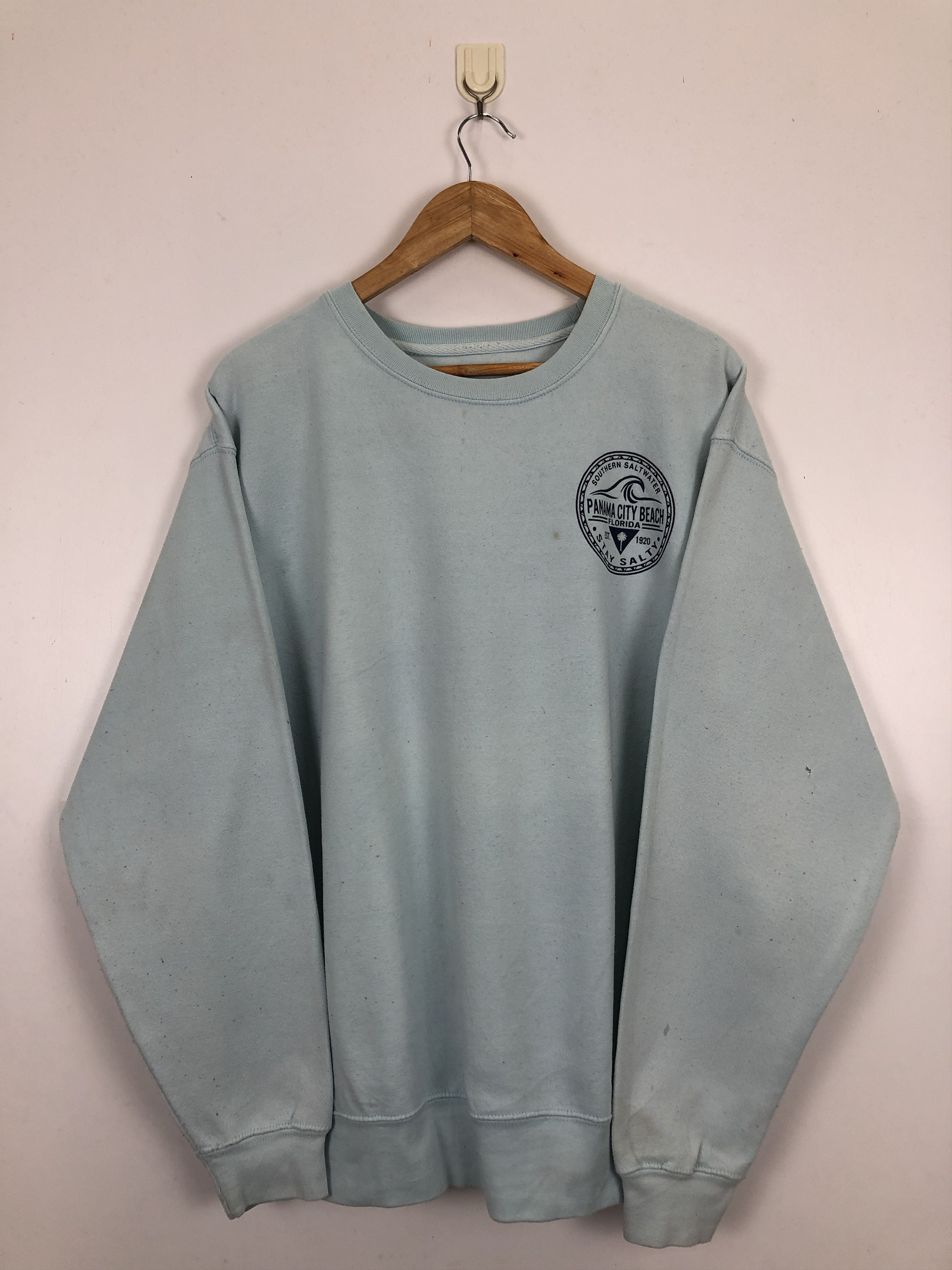 Pacific and Co. × Vintage Vintage Pacific & Co Panama City Beach Sweatshirt Size US L / EU 52-54 / 3 - 2 Thumbnail