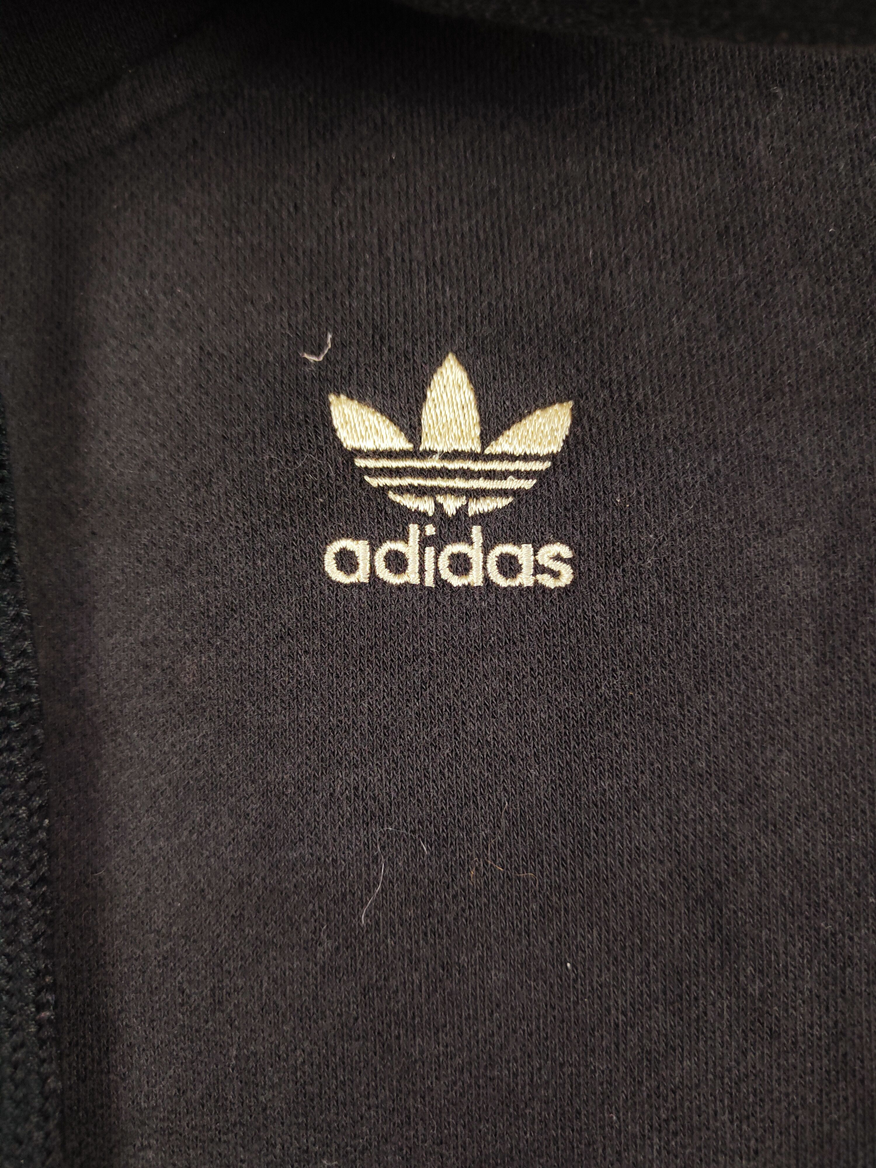 Adidas DL Adidas vintage Black Faded Hoodie Sweatshirts #W252 Size US XS / EU 42 / 0 - 5 Thumbnail