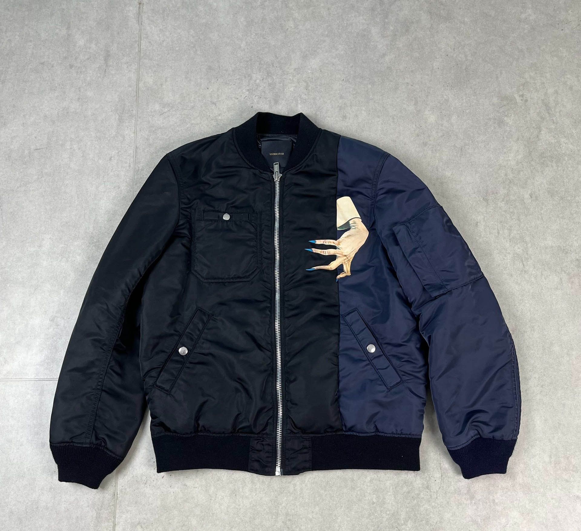 image of Undercover 15Aw Excavator Jacket in Black, Men's (Size Medium)