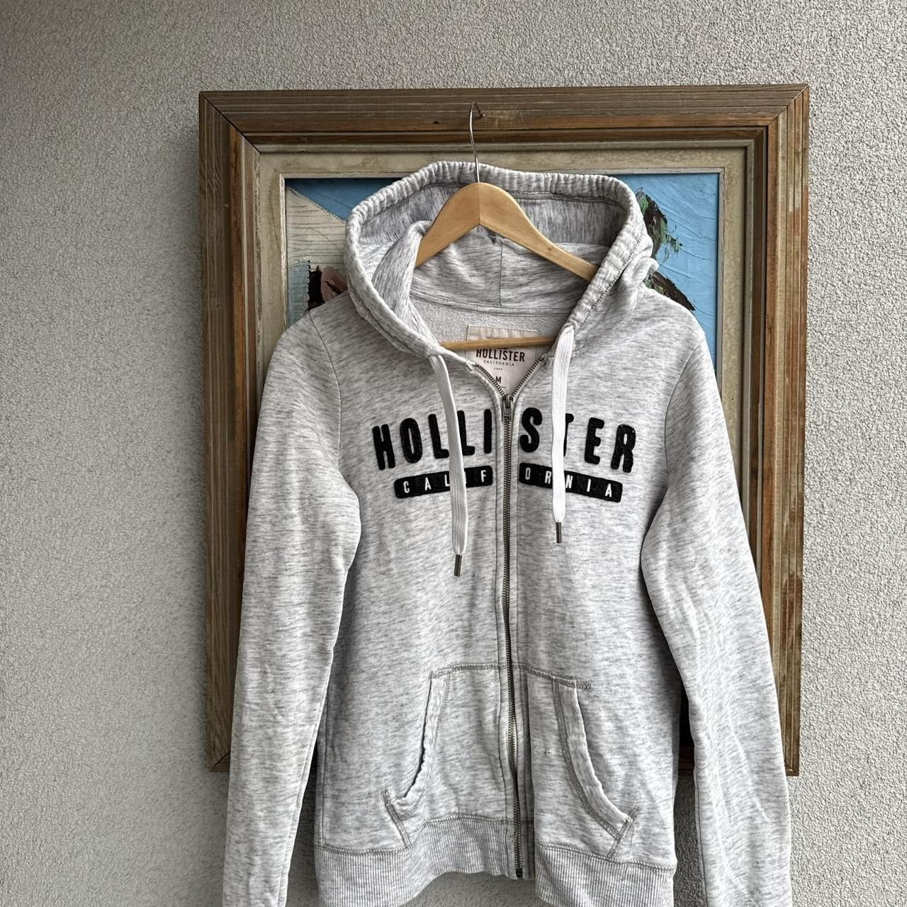 Hollister Hollister Womans Hoodie Zip Up y2k Grey Size S / US 4 / IT 40 - 2 Thumbnail