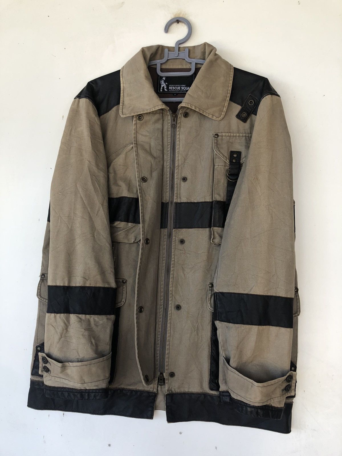 Japanese Brand JAPAN Rescue Squard Multipocket Jacket Size US L / EU 52-54 / 3 - 9 Thumbnail