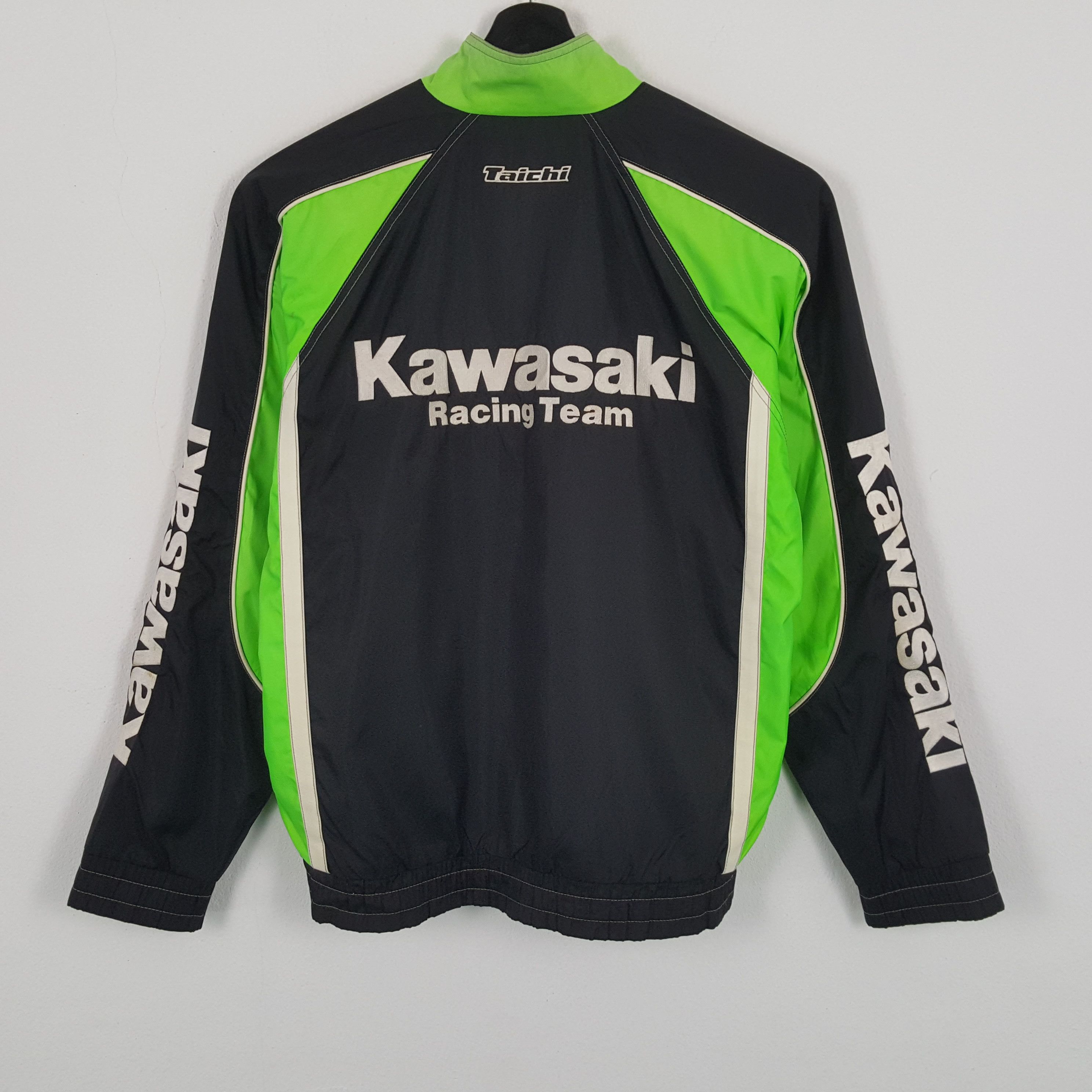 Japanese Brand × Vintage KAWASAKI RACING TEAM Taichi Jacket Motorcycle Style Size US L / EU 52-54 / 3 - 1 Thumbnail
