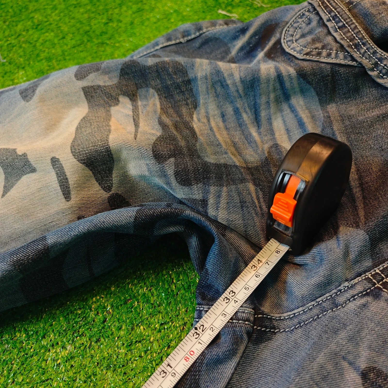 Other Kosmo Lupo Jeans Mens 32x32 Blue Straight acid overdye wash Size US 32 / EU 48 - 18 Thumbnail