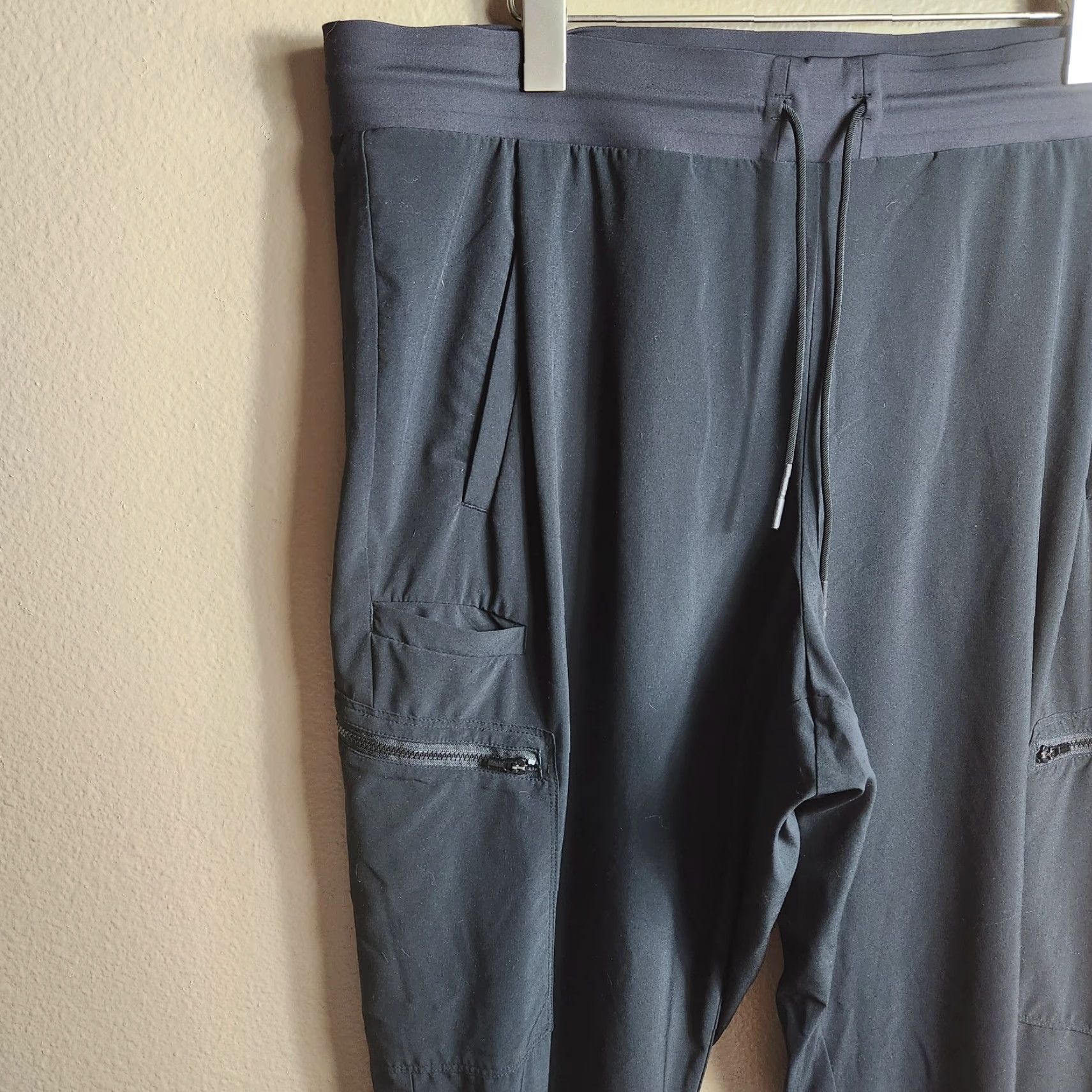 Athleta Athleta Womens 18 Black Venture Jogger Pant #566665 Size 40" / US 18 - 3 Thumbnail