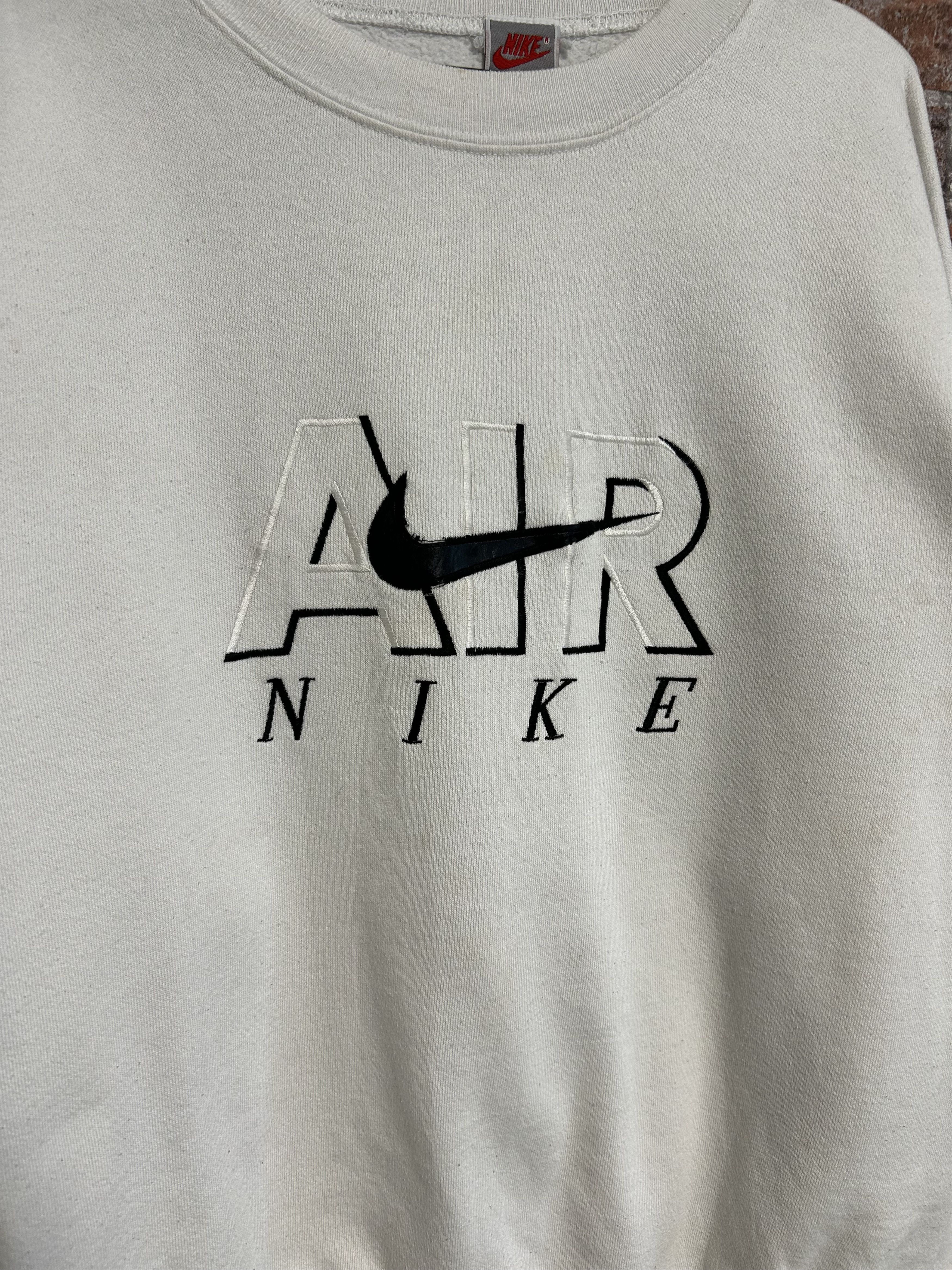 Nike Nike Air Vintage 90s Swoosh Sweatshirt Size US XL / EU 56 / 4 - 3 Thumbnail