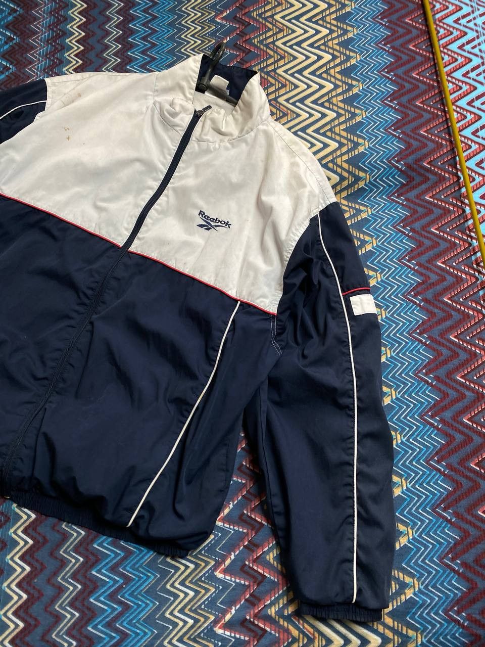 Reebok Man Light Jacket Reebok Vintage Basic Logo Y2k Size US L / EU 52-54 / 3 - 18 Thumbnail