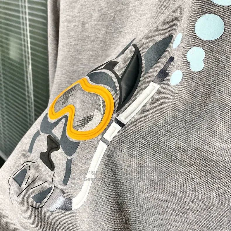 Hermes Hermes SS23 sweatshirt, long sleeve, diving 3D print, fitt Size US XL / EU 56 / 4 - 7 Thumbnail