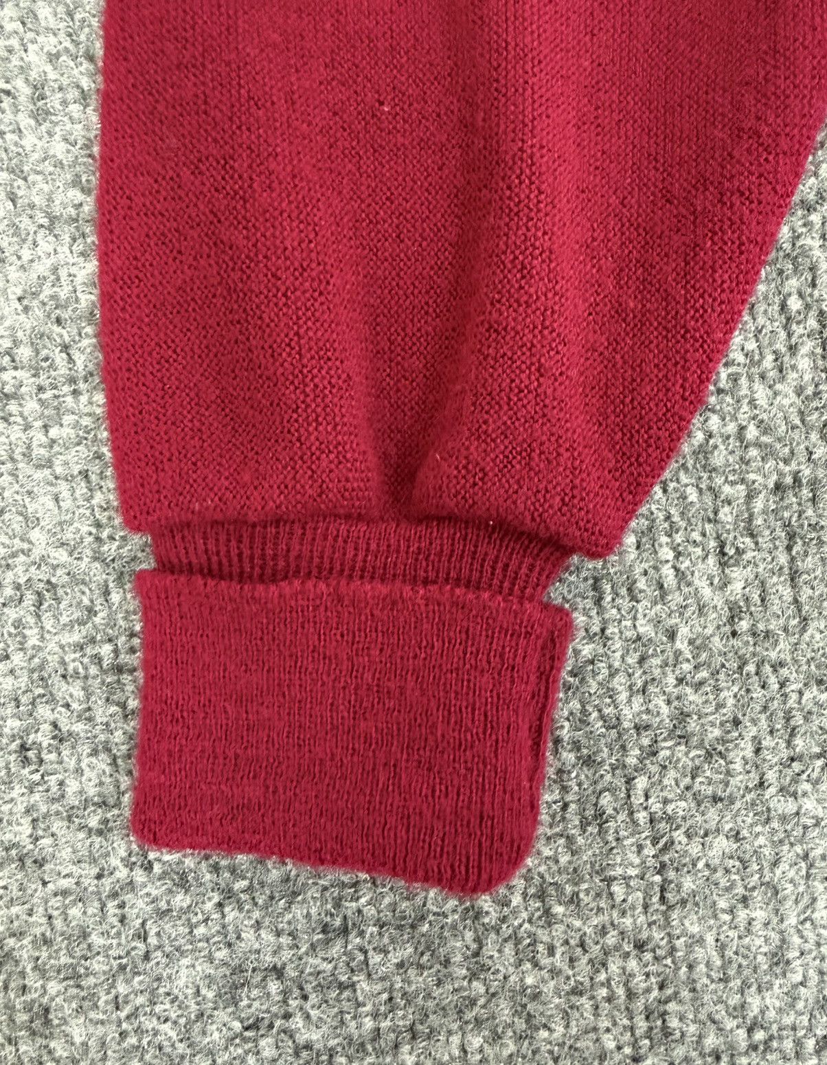 Izod Vintage IZOD Lacoste Cardigan Maroon 80s Preppy M Size US M / EU 48-50 / 2 - 8 Thumbnail
