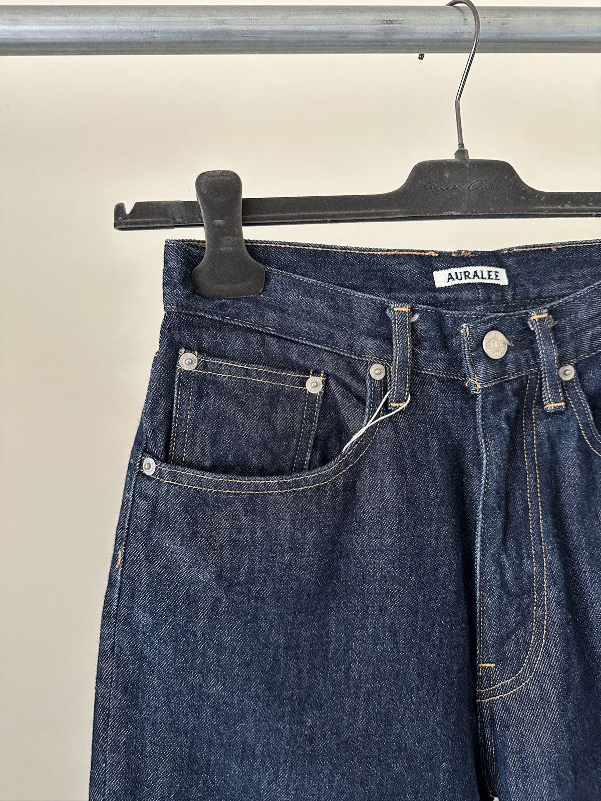 Auralee Auralee Blue Denim Jeans Size US 27 - 4 Thumbnail