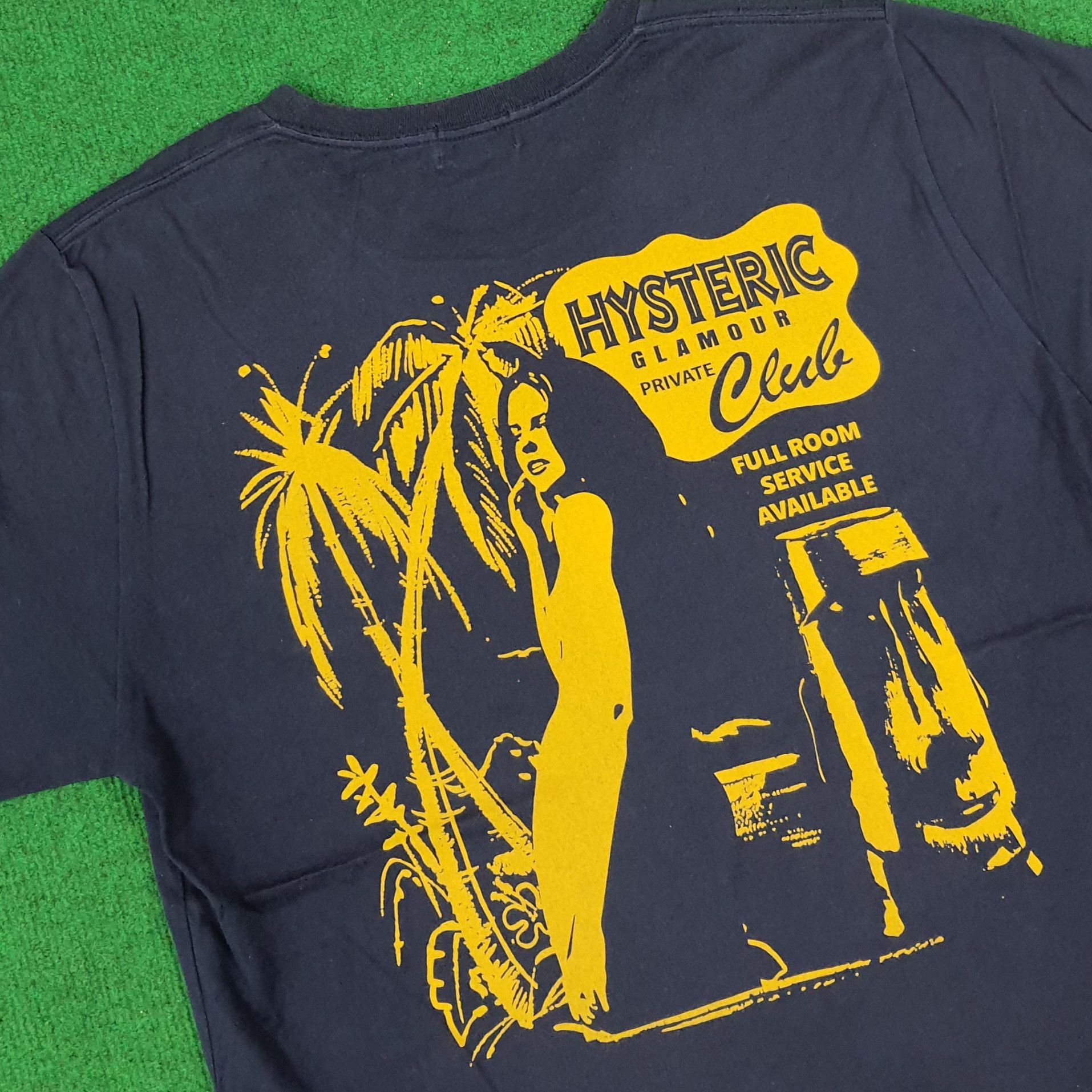 Hysteric Glamour × Japanese Brand × Vintage Vintage Hysteric Glamour Japanese Brand Private Club Tshirt Size US S / EU 44-46 / 1 - 2 Thumbnail