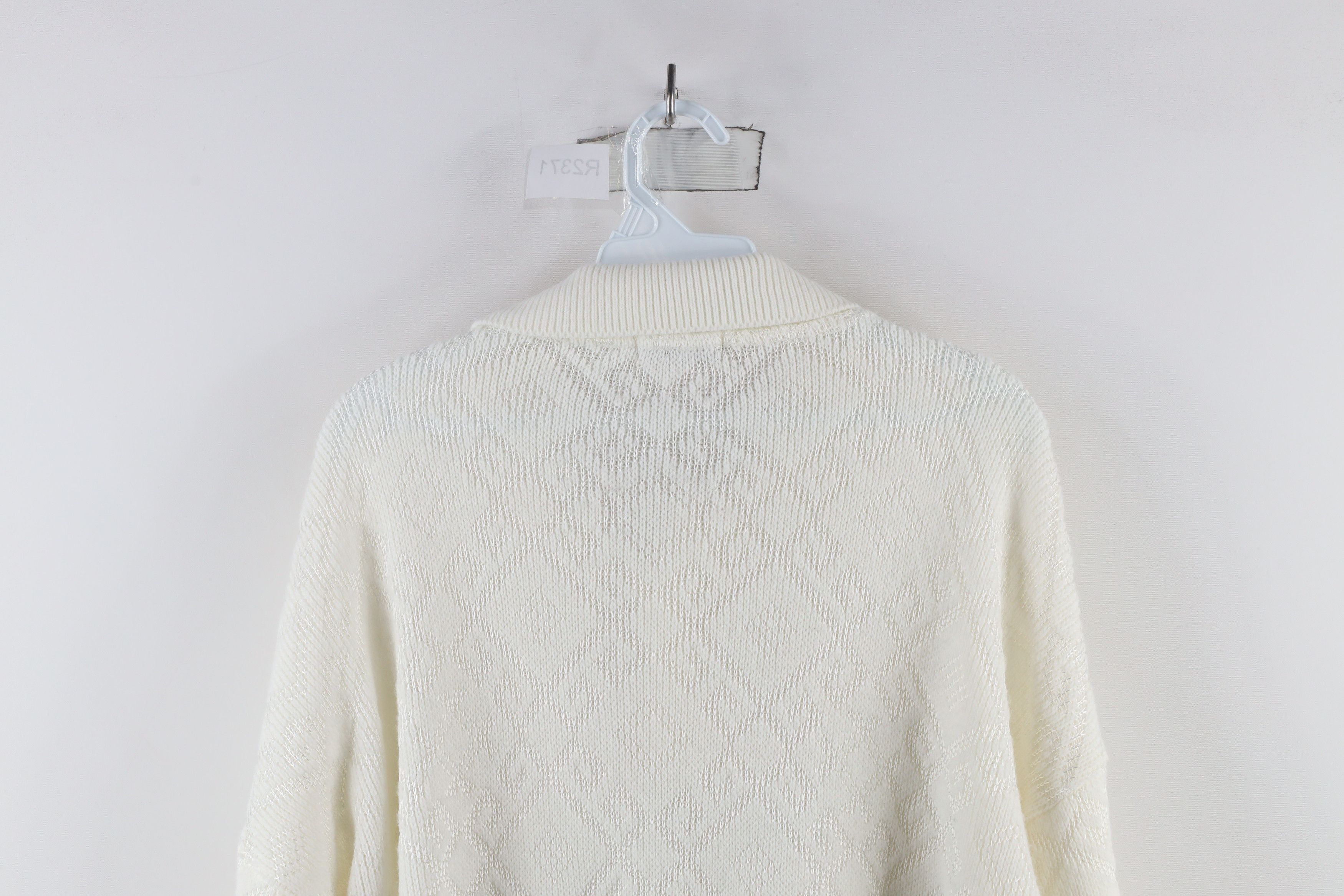 Vintage Vintage 70s Streetwear Knit Collared Pullover Sweater USA Size US L / EU 52-54 / 3 - 10 Thumbnail