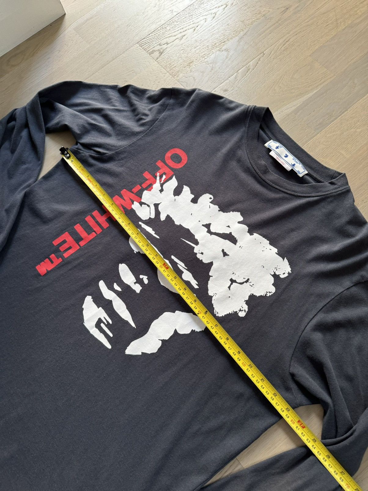 Off-White OFF-White top STUDY REAL TAPE MEASUREMENTS IN PHOTOS Size US L / EU 52-54 / 3 - 6 Thumbnail