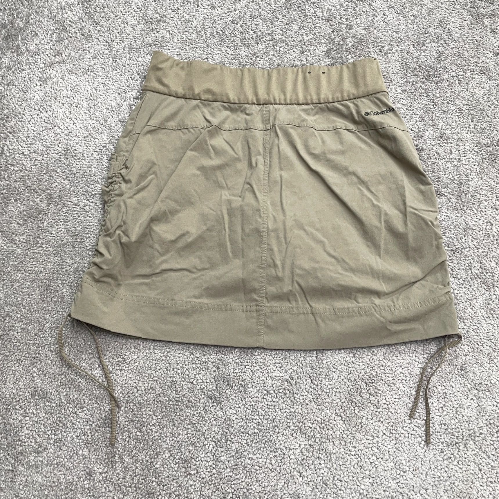 Vintage VINTAGE Columbia Casual Anytime Skort Skirt Women S Brown Tennis Golf Ruched Active Size 28" / US 6 / IT 42 - 2 Thumbnail