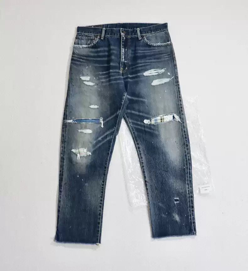 visvim JOURNEYMAN PANTS TACKED CRASH