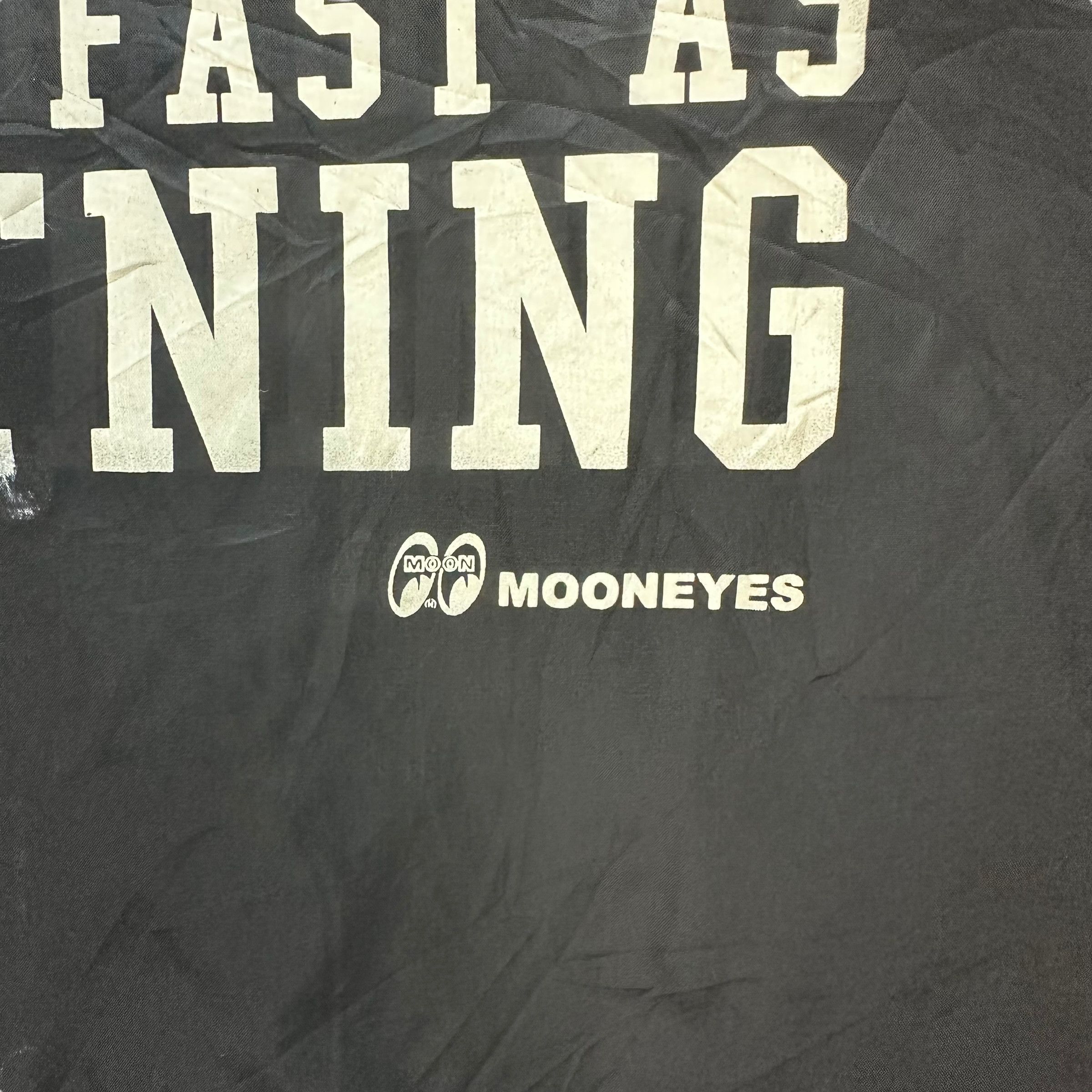 Vintage ROAD RUNNER MOONEYES BIG LOGO COACH JACKET #7681-164 Size US L / EU 52-54 / 3 - 3 Thumbnail