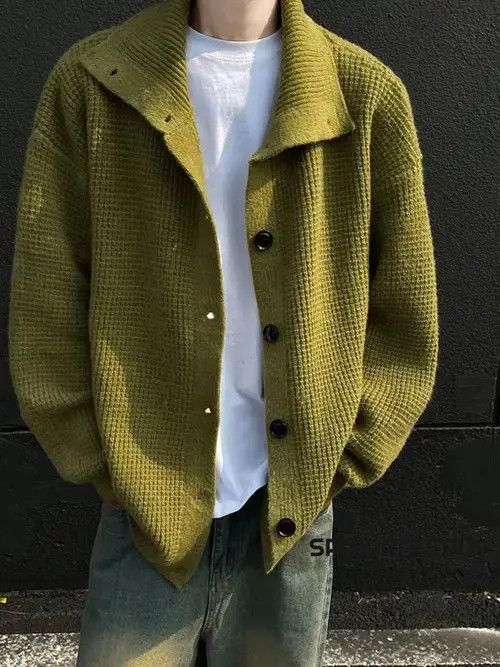 Aran Isles Knitwear Turtle Neck Button Cardigan Sweater Size US M / EU 48-50 / 2 - 5 Thumbnail