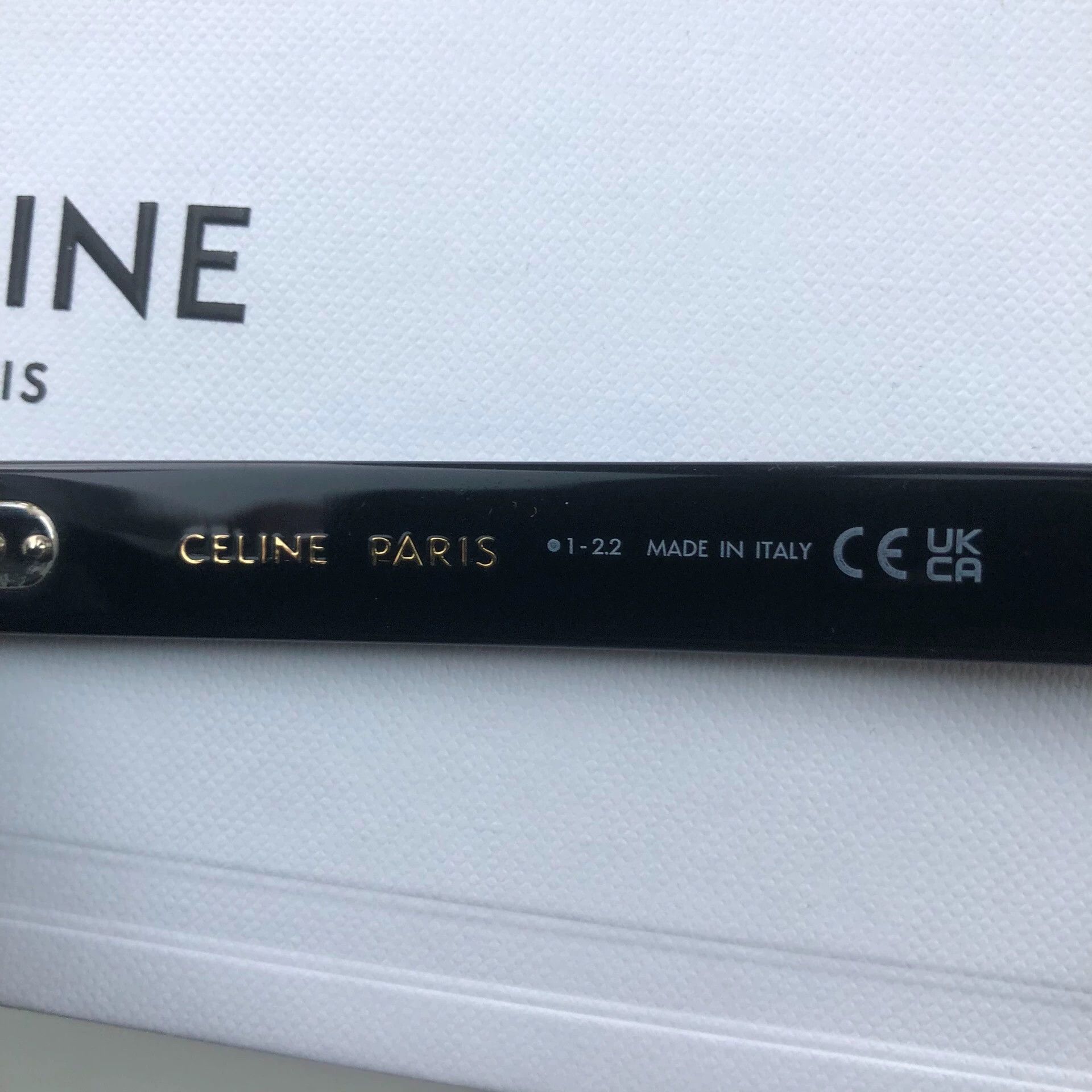 Celine CELINE cat eye sunglasses men's F 10/10 full set Size ONE SIZE - 3 Thumbnail