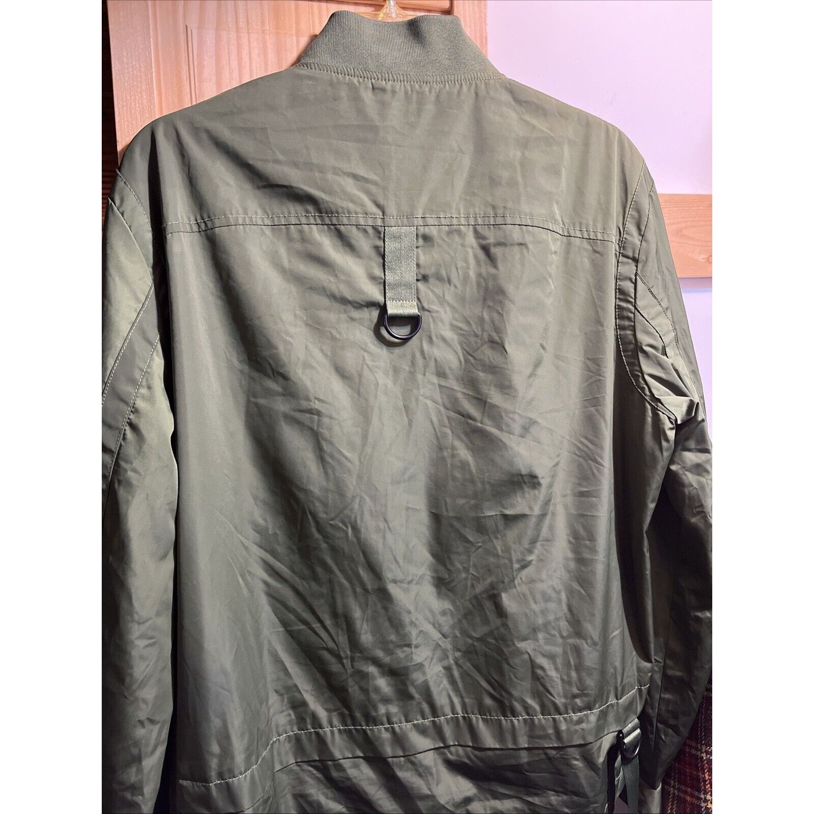 Caterpillar Caterpillar Mens L Green Polyester Jacket LS Zip Windbreaker Size US L / EU 52-54 / 3 - 11 Thumbnail
