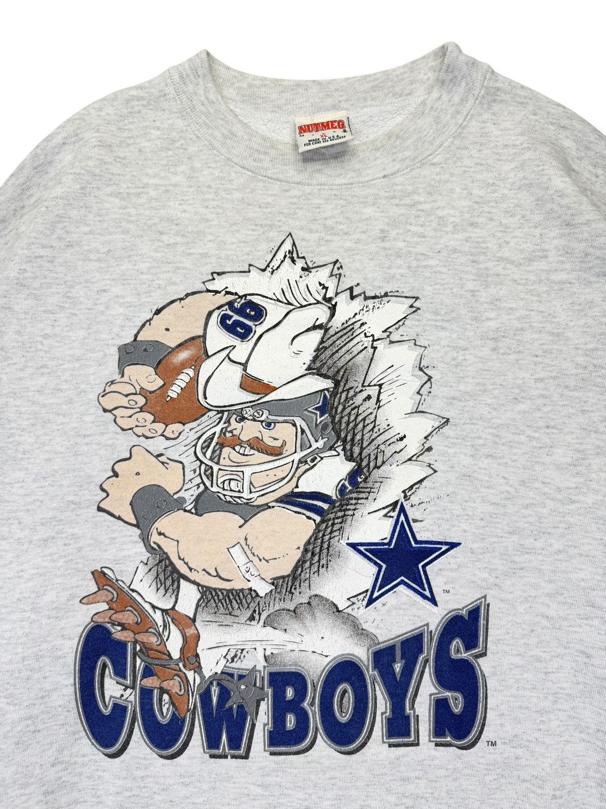 NFL Vintage 90’s Dallas Cowboys Nutmeg Sweater Size US XL / EU 56 / 4 - 3 Thumbnail