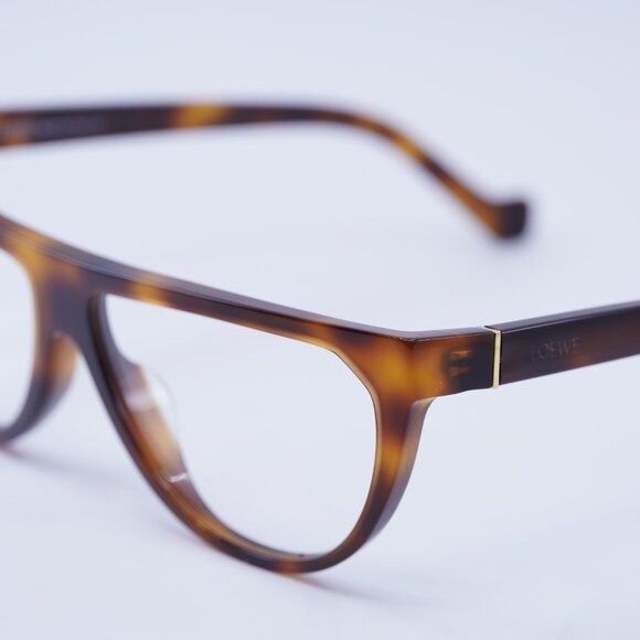 Loewe Loewe LW50023I 052 Eyeglasses Havana 57mm Cat Eye Frame Size ONE SIZE - 7 Thumbnail