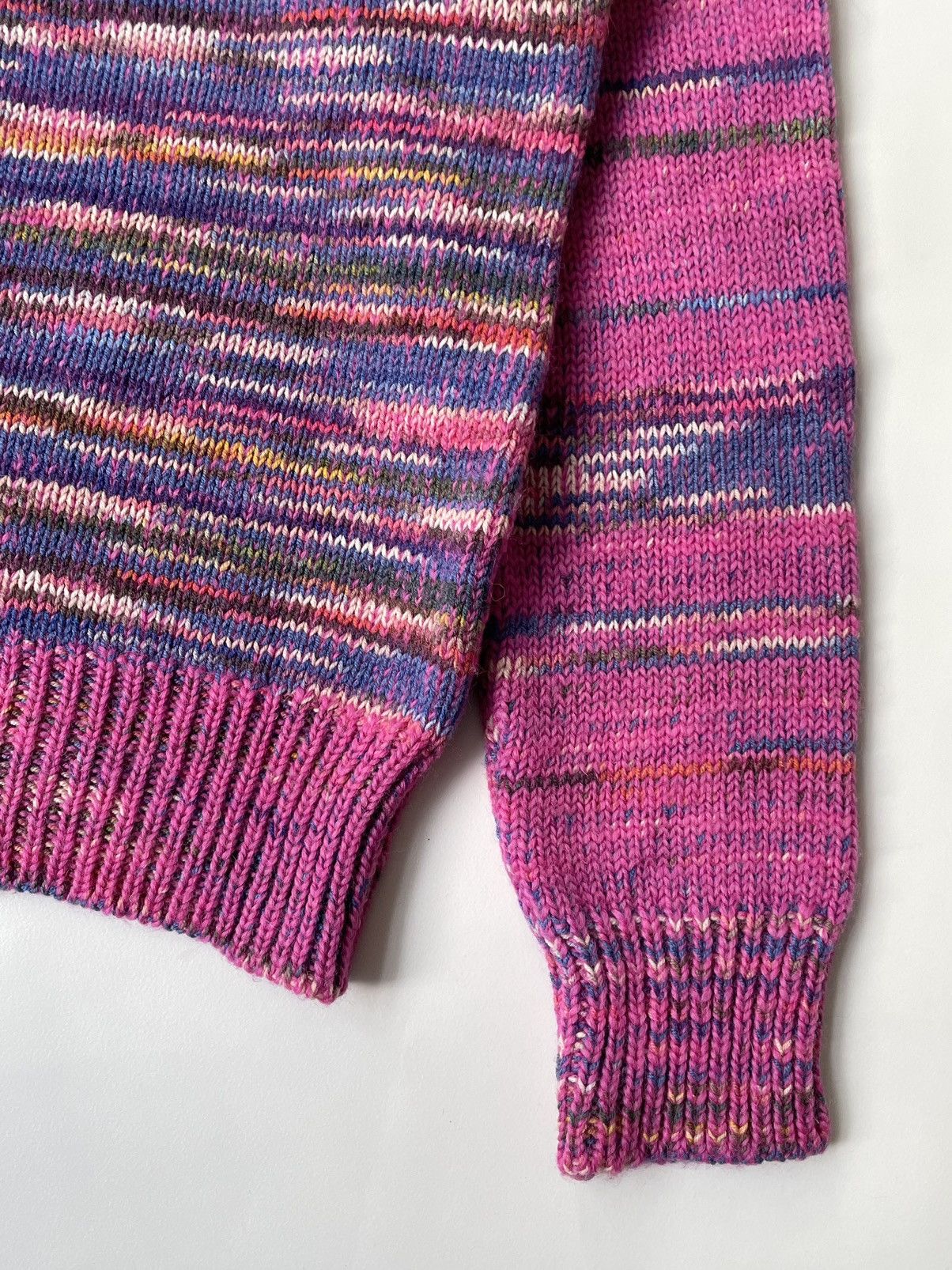Dries Van Noten Sample Oversized Mohair Marled Sweater Size US M / EU 48-50 / 2 - 11 Thumbnail