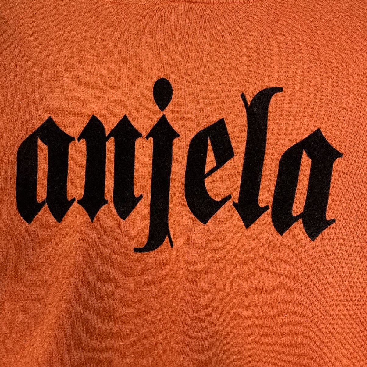 Japanese Brand Japanese Brand Triple Rund Angela Pullover Orange Hoodie Size US M / EU 48-50 / 2 - 12 Thumbnail
