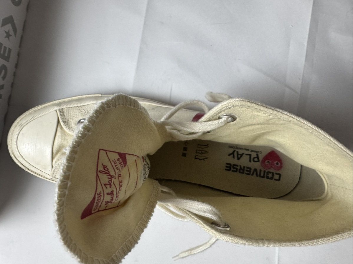 Comme des Garcons × Comme des Garcons PLAY × Converse Comme des Garçons PLAY x Converse Chuck 70 | EU 45/US 11.5 | Size US 11 / EU 44 - 4 Thumbnail