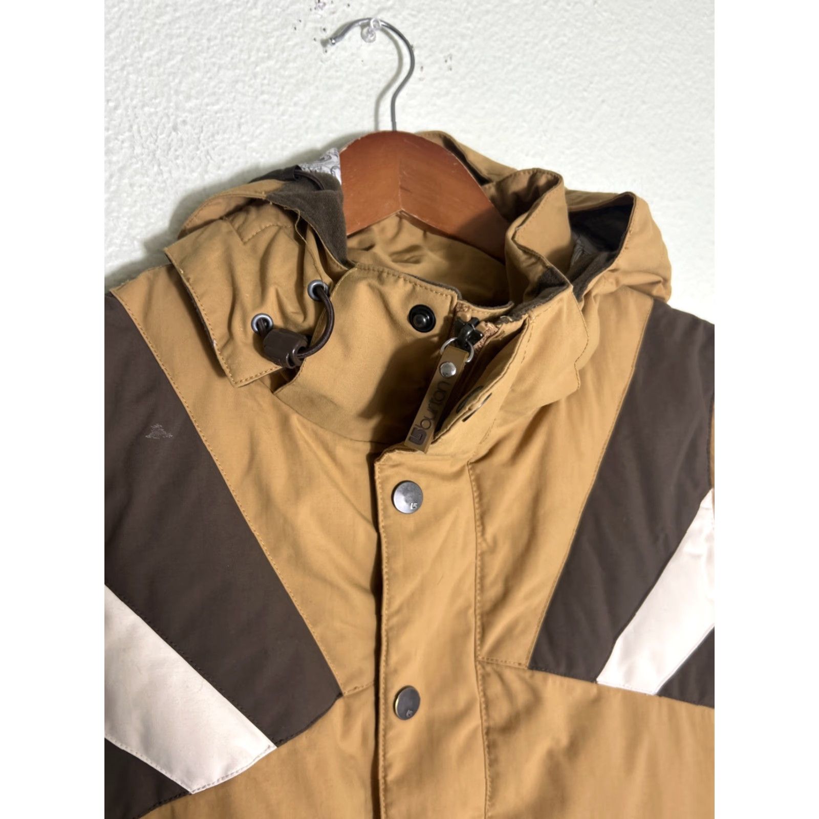 Burton Burton Jacket Men S Multicolor Hooded Snap Full Zip Sleeveless Winter Snow Status: Vest now since missing the detachable sleeves Size US S / EU 44-46 / 1 - 3 Thumbnail