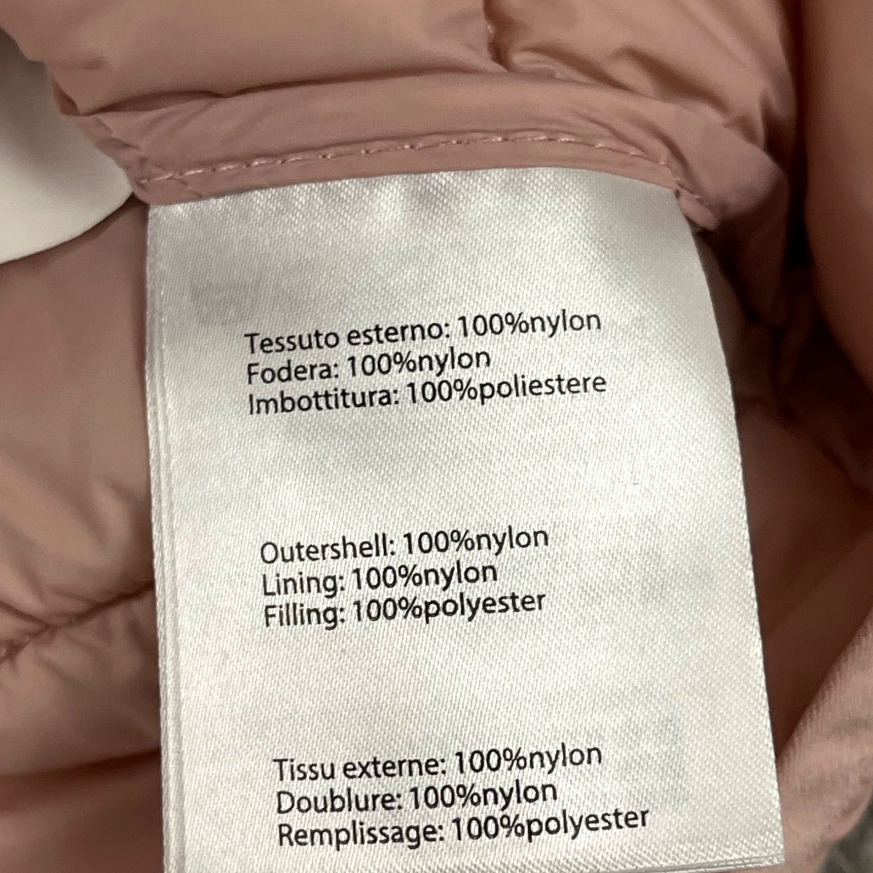 Save The Duck Save The Duck Plumtech Vest Womens Size 3 Large Blush Pink Puffer Coat Full Zip Size L / US 10 / IT 46 - 6 Thumbnail