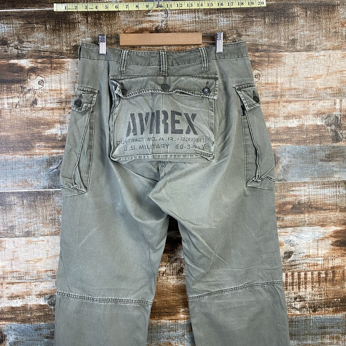 Avirex DL Avirex Green big pocket Cargo Multipocket Pants #C789 Size US 30 / EU 46 - 2 Thumbnail